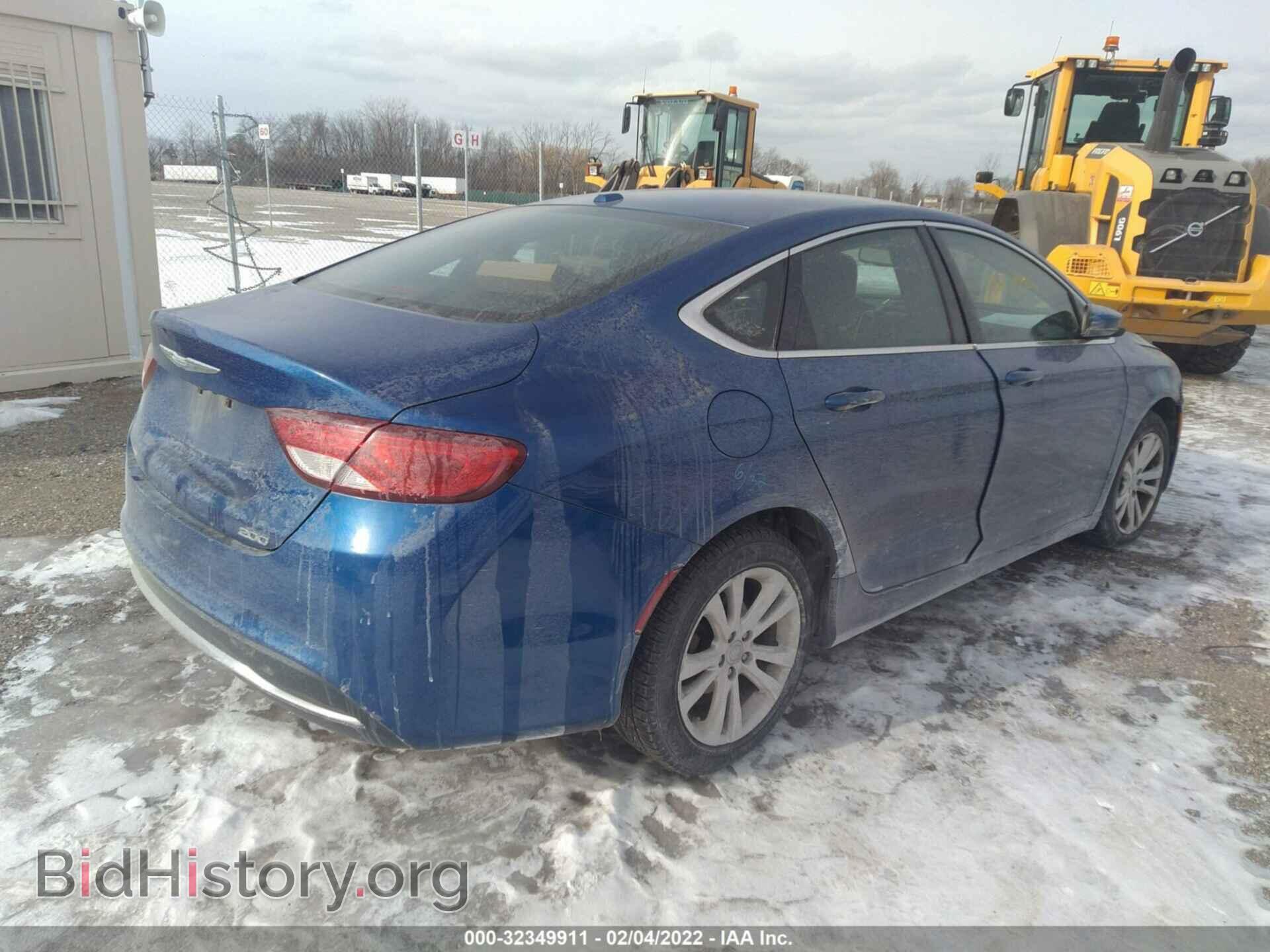 2016 CHRYSLER 200 - VIN: 1C3CCCAB5GN136258 - Фото 4