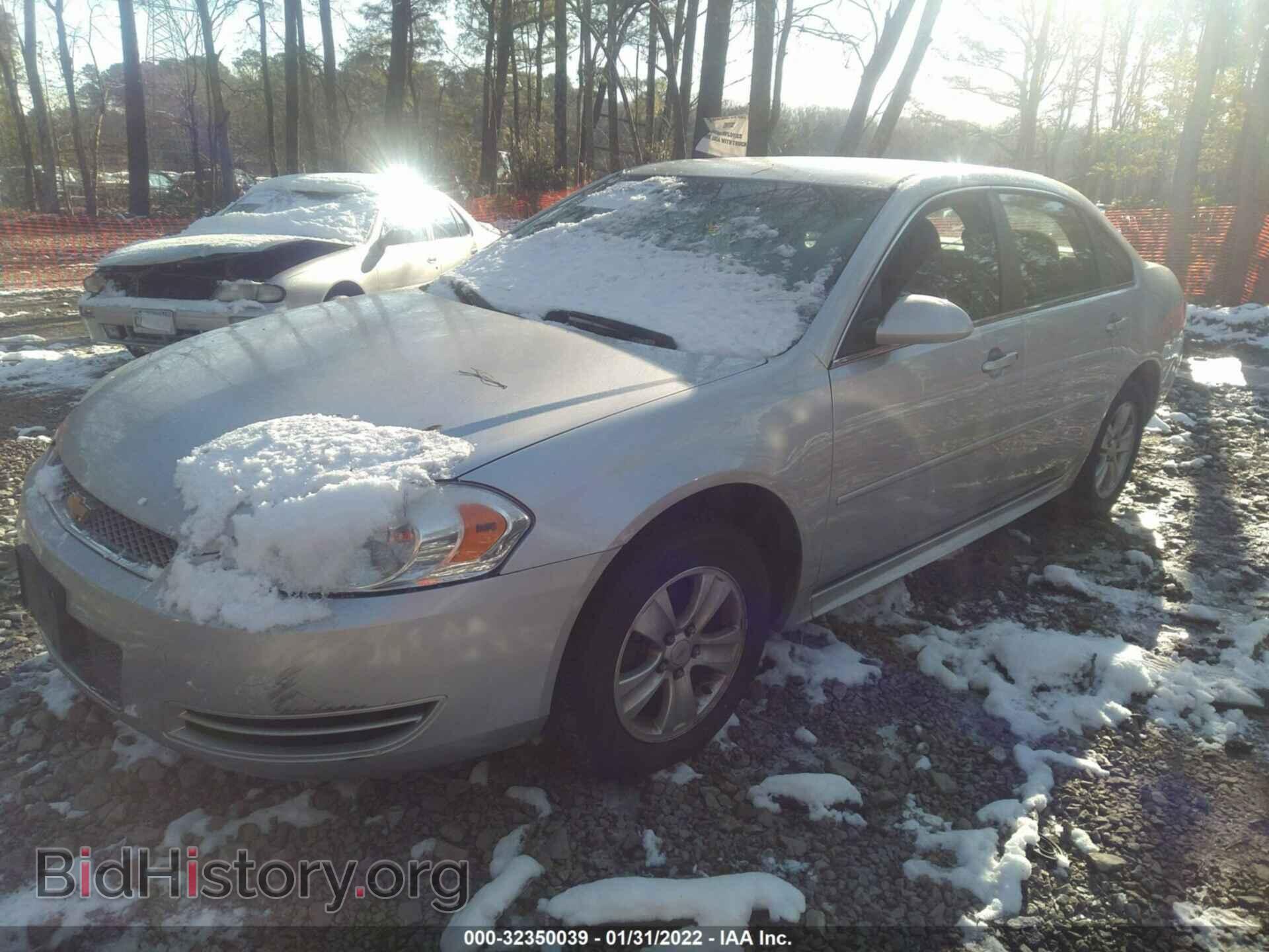 2013 CHEVROLET IMPALA - VIN: 2G1WF5E37D1254672 - Фото 2