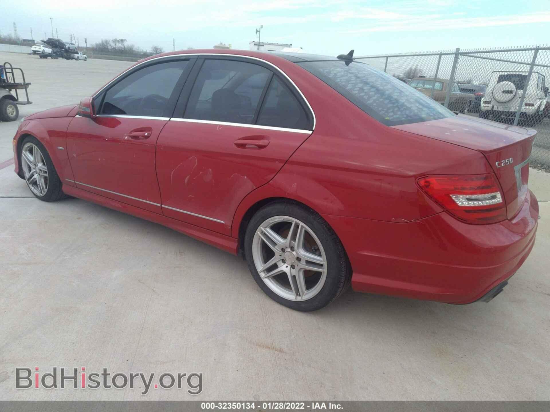 2012 MERCEDES-BENZ C-CLASS - VIN: WDDGF4HB2CA613543 - Фото 3