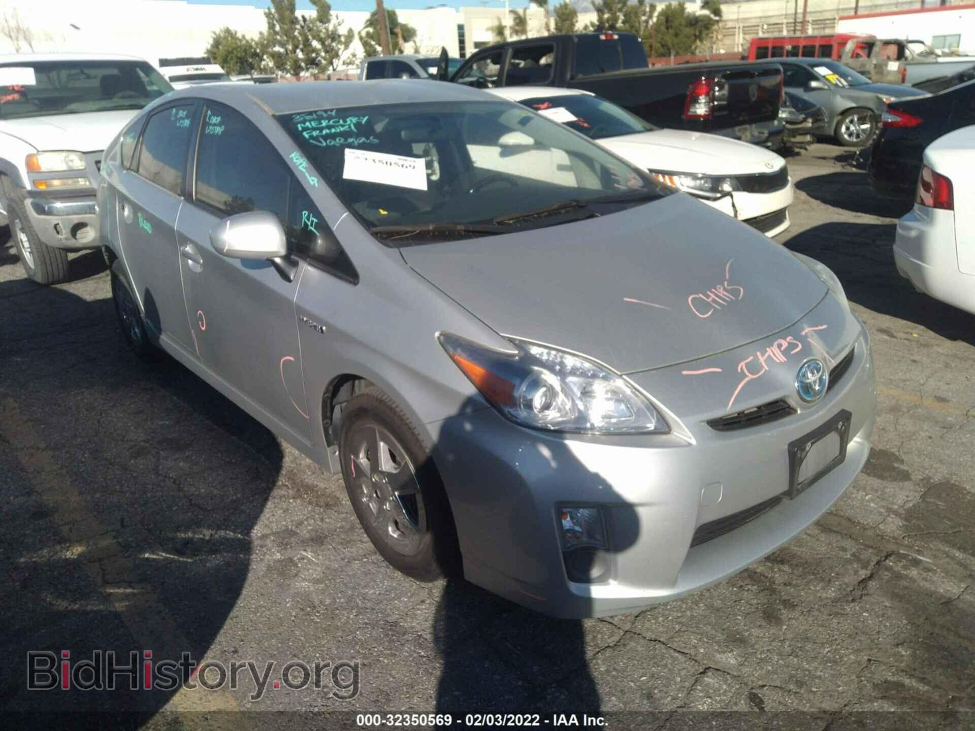 Фотография JTDKN3DU2B5321018 - TOYOTA PRIUS 2011