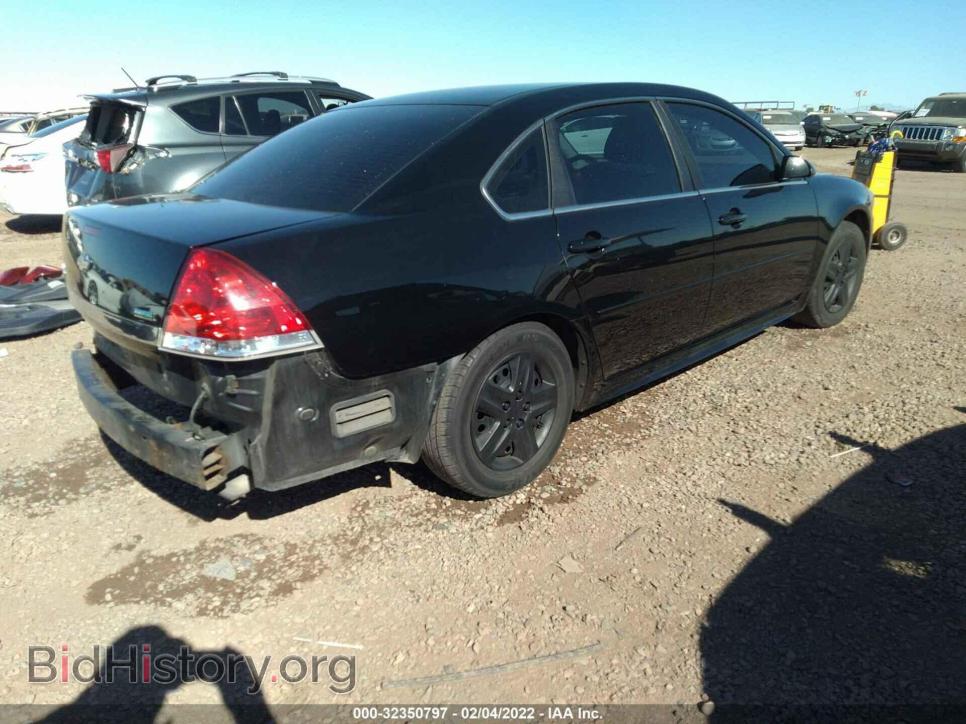 2011 CHEVROLET IMPALA - VIN: 2G1WF5EK7B1150154 - Фото 4