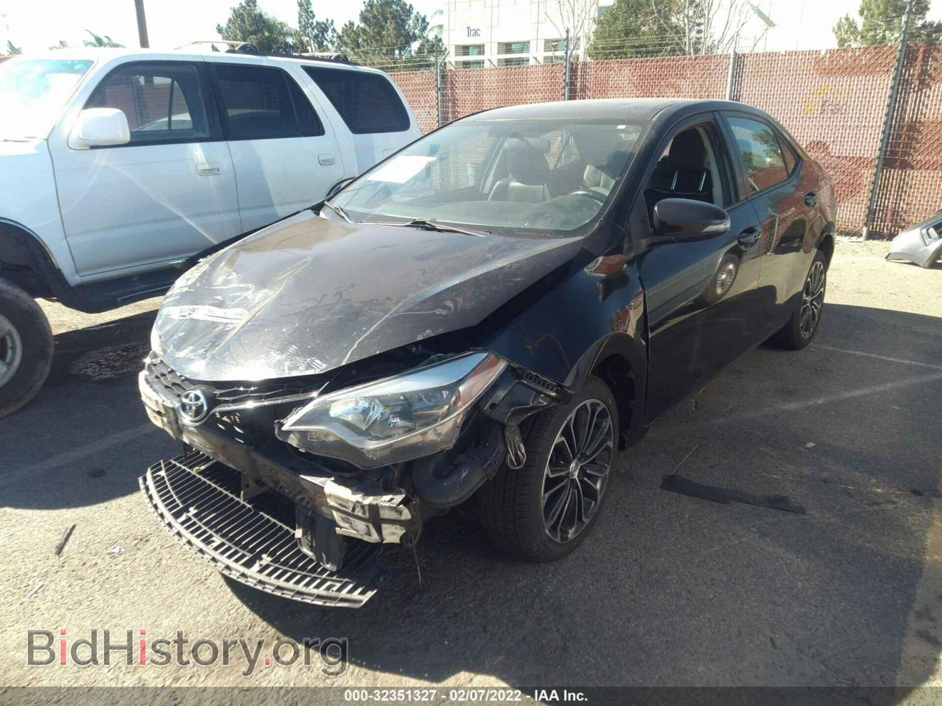 2014 TOYOTA COROLLA - VIN: 5YFBURHE5EP160003 - Фото 2