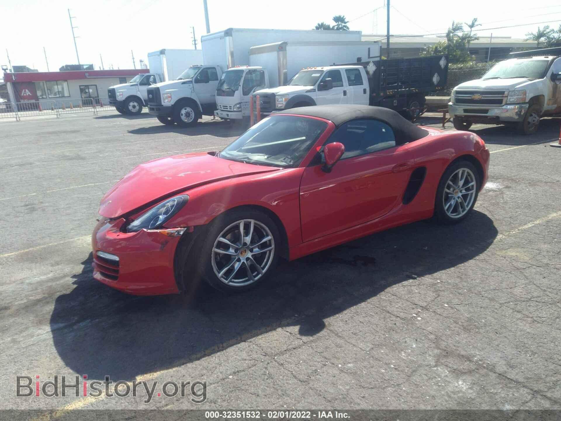 2014 PORSCHE BOXSTER - VIN: WP0CA2A82ES120405 - Фото 2