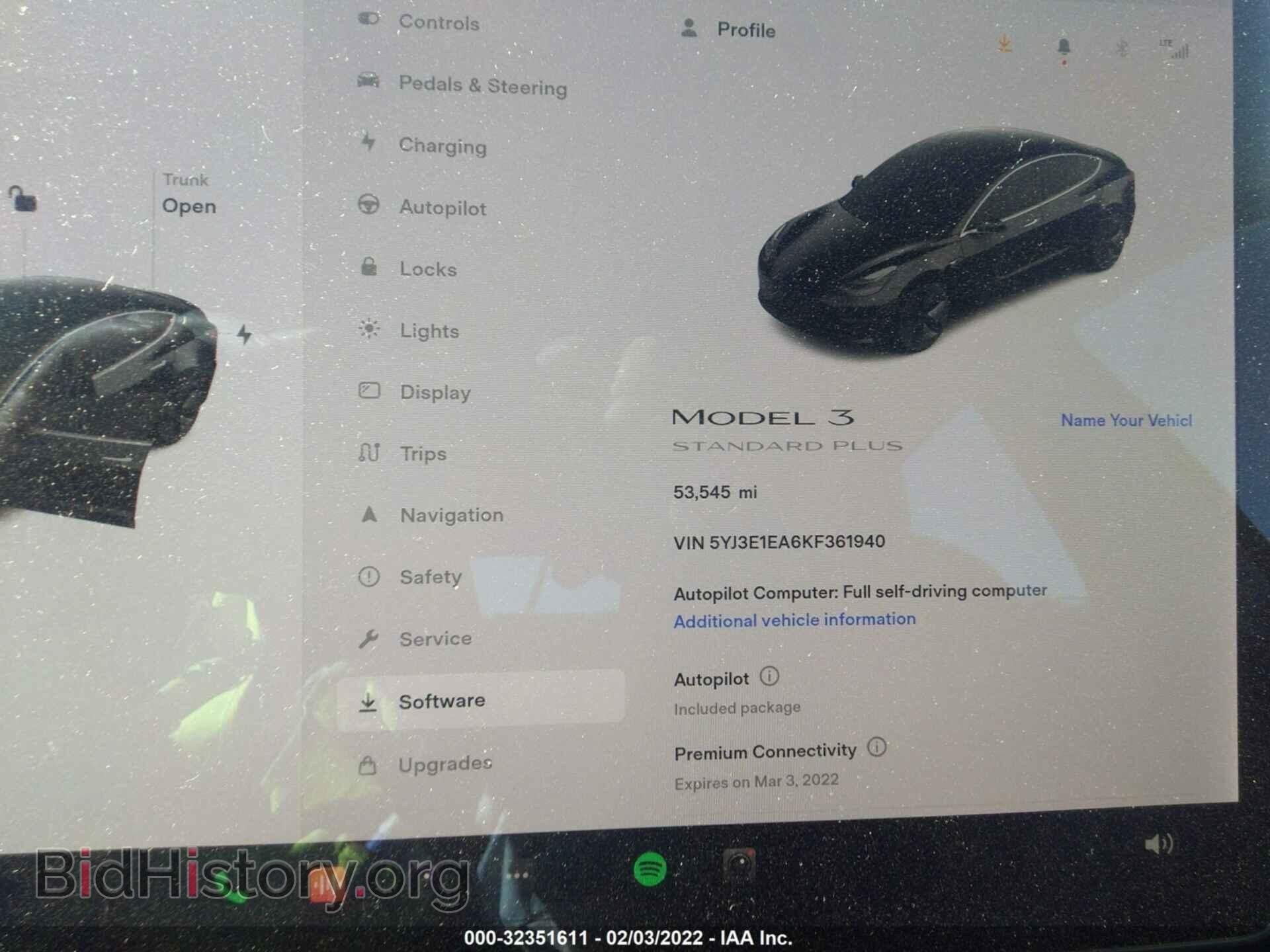 2019 TESLA MODEL 3 - VIN: 5YJ3E1EA6KF361940 - Photo 7