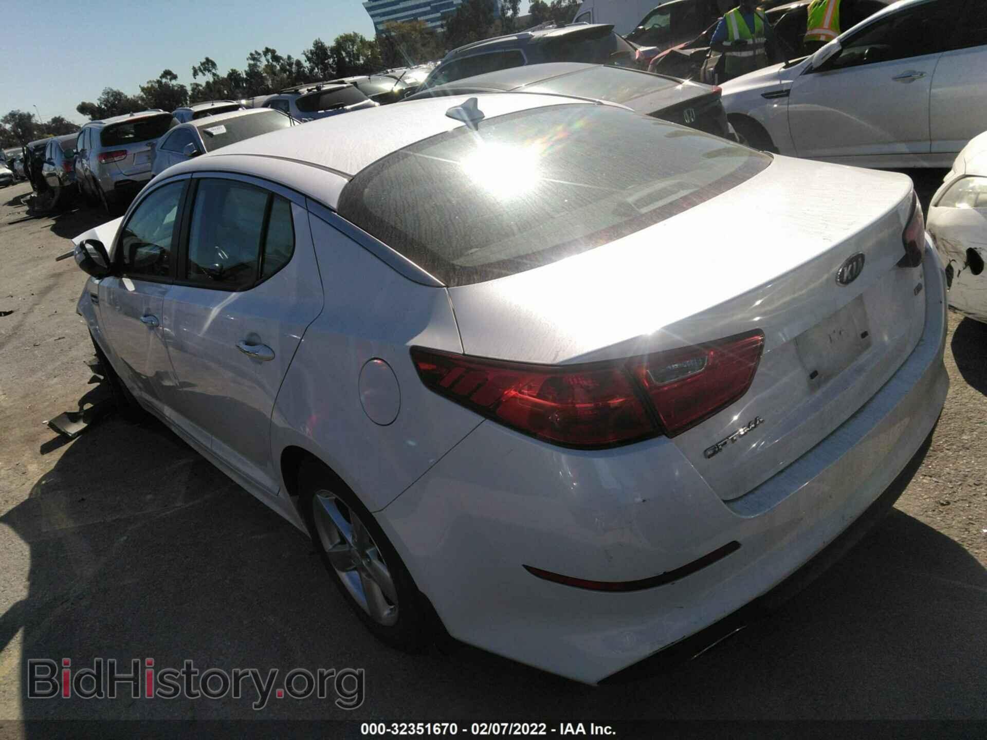 2015 KIA OPTIMA - VIN: KNAGM4A75F5582336 - Photo 3
