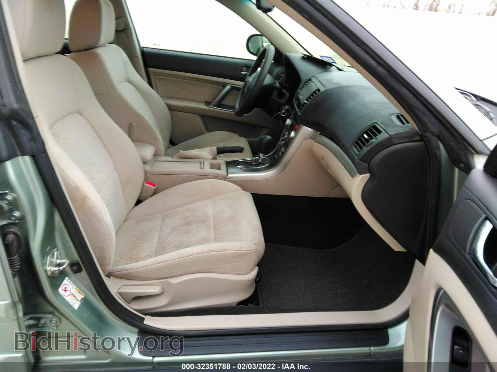 2009 SUBARU OUTBACK - VIN: 4S4BP60C197311311 - Фото 5