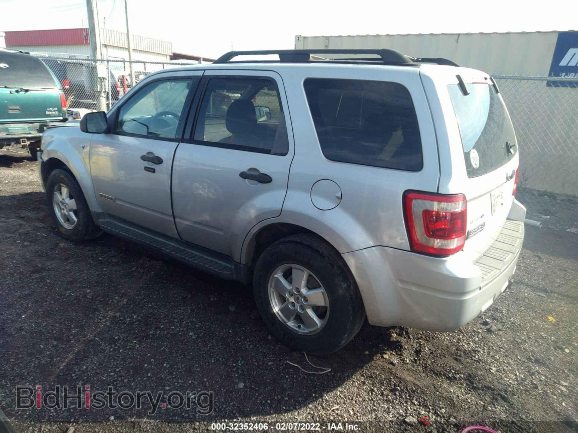 2008 FORD ESCAPE - VIN: 1FMCU03128KB13921 - Фото 3