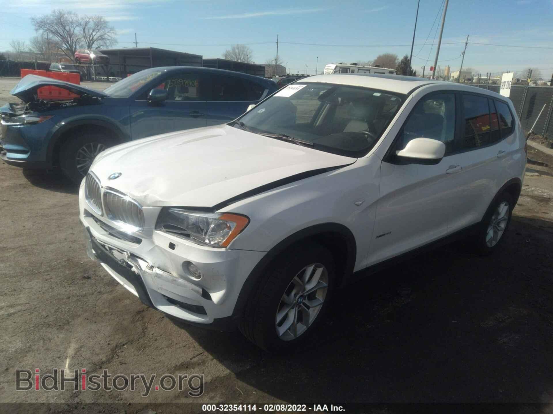 2011 BMW X3 - VIN: 5UXWX7C53BL730023 - Фото 2