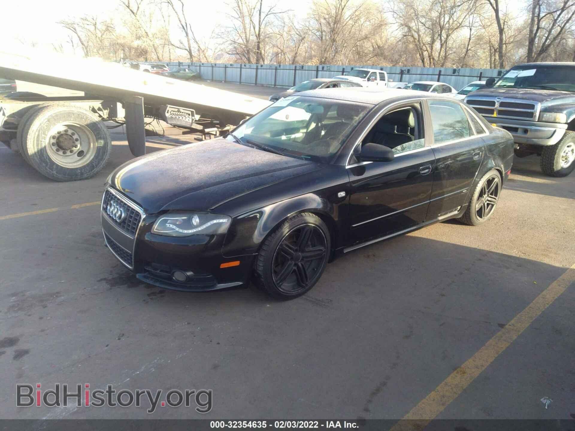 2008 AUDI A4 - VIN: WAUDF78EX8A159782 - Фото 2