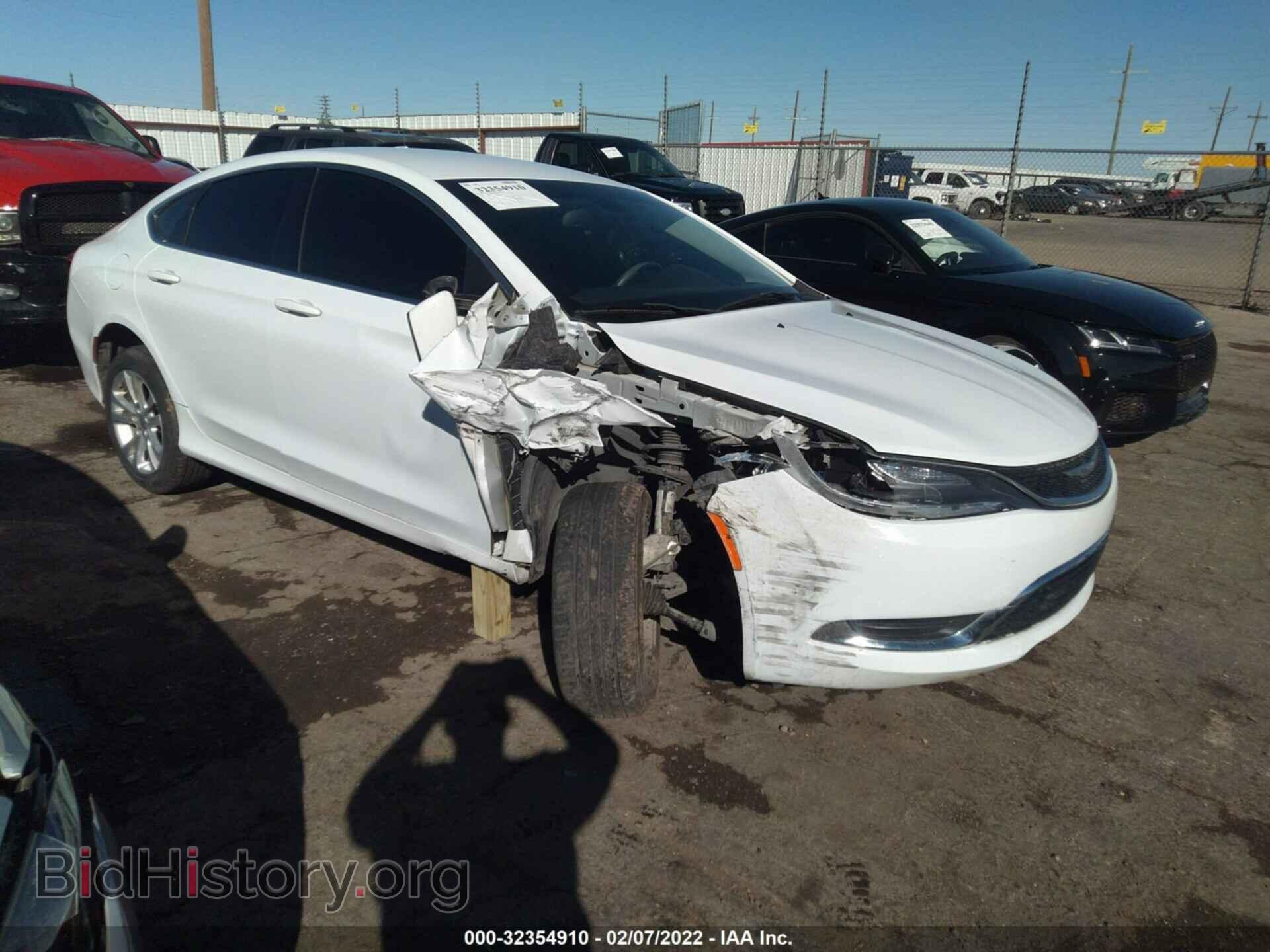 Фотография 1C3CCCAB2GN165569 - CHRYSLER 200 2016