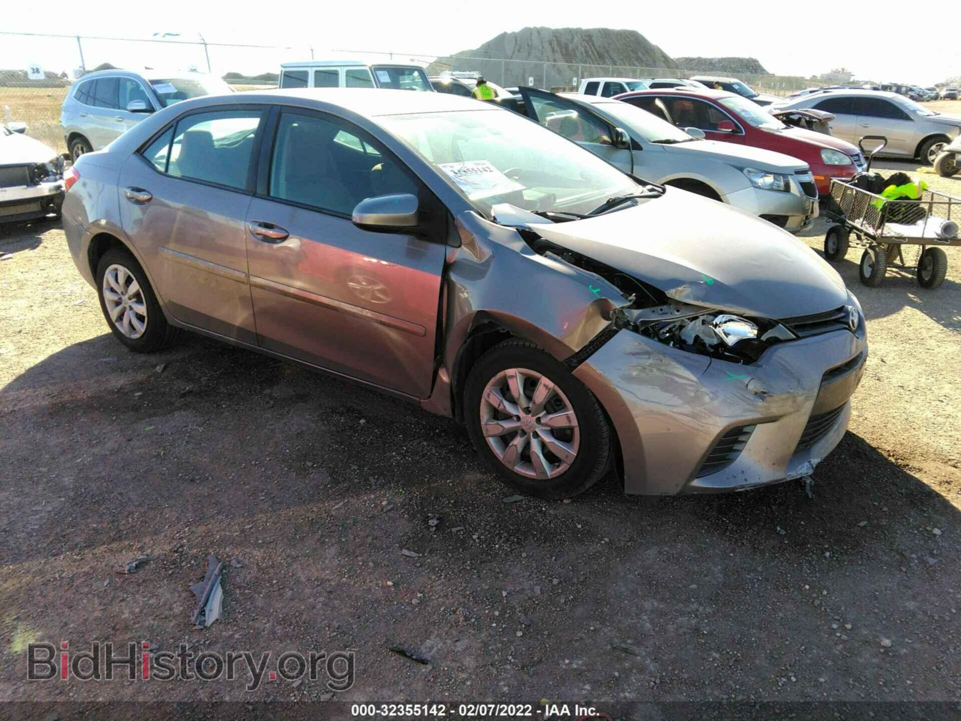 Фотография 5YFBURHE1FP283735 - TOYOTA COROLLA 2015