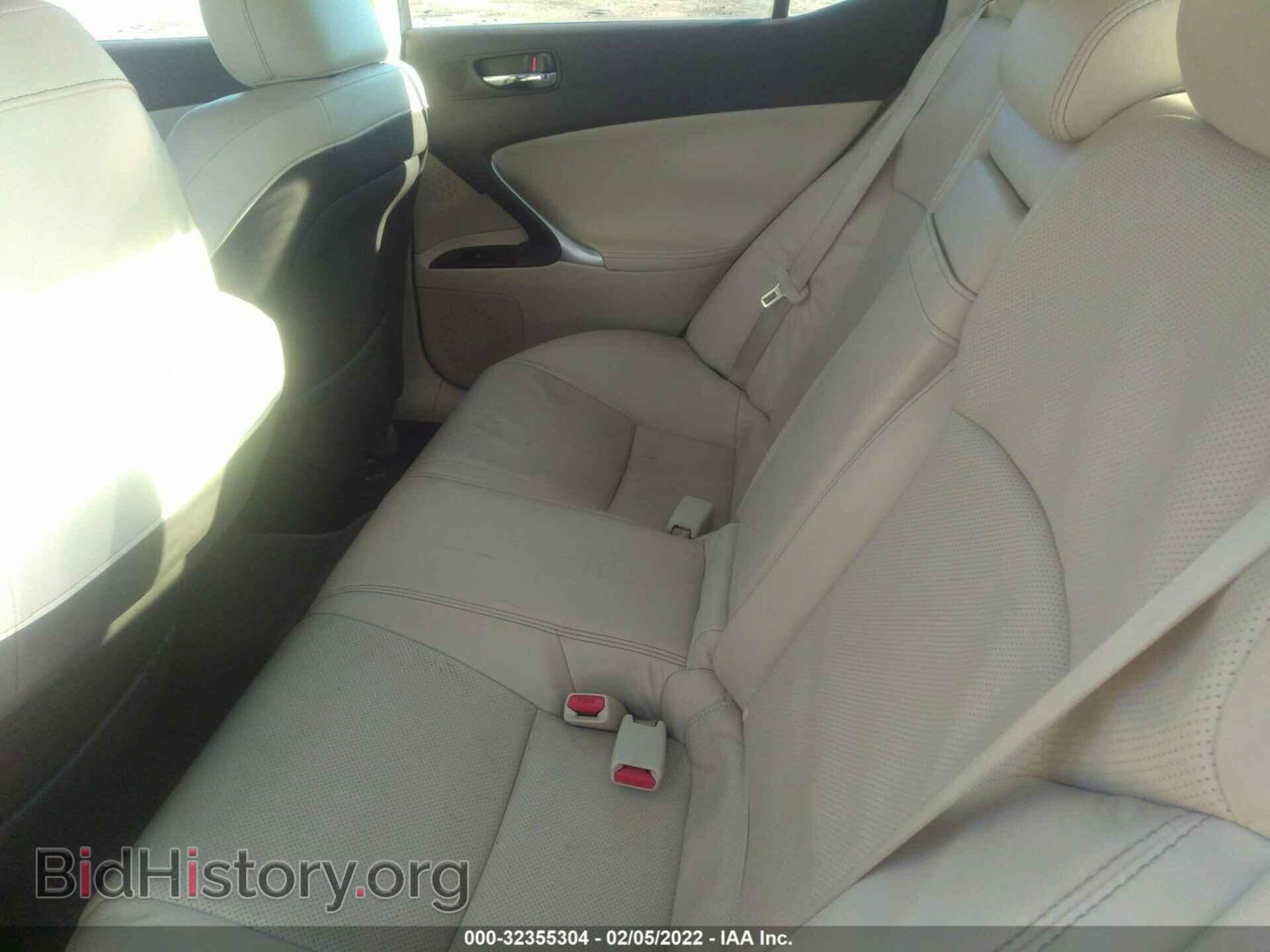 2010 LEXUS IS 250 - VIN: JTHBF5C27A5128255 - Фото 8
