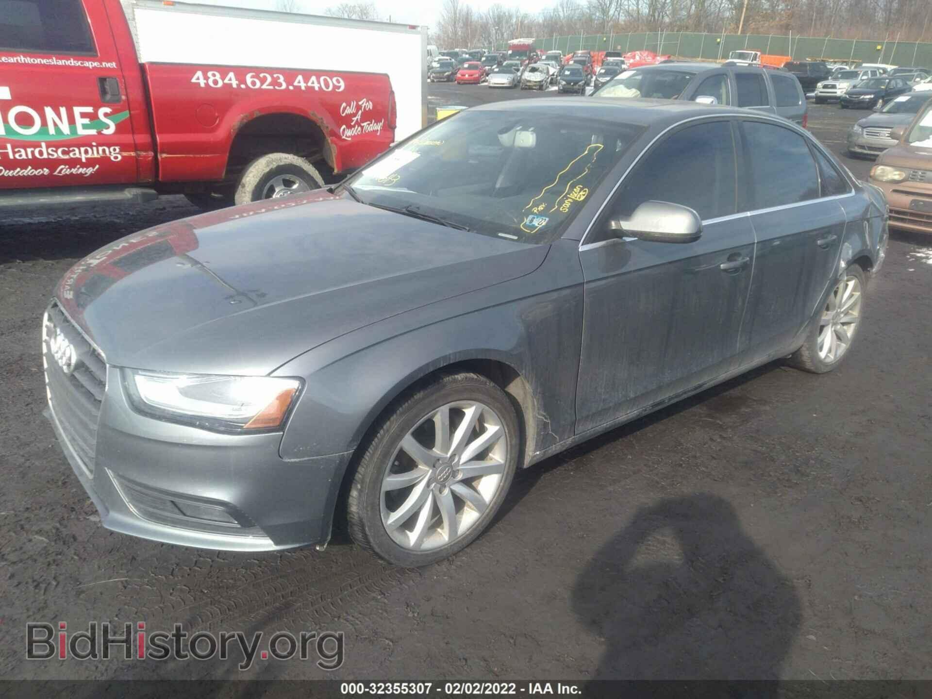 2013 AUDI A4 - VIN: WAUFFAFL8DN006649 - Фото 2