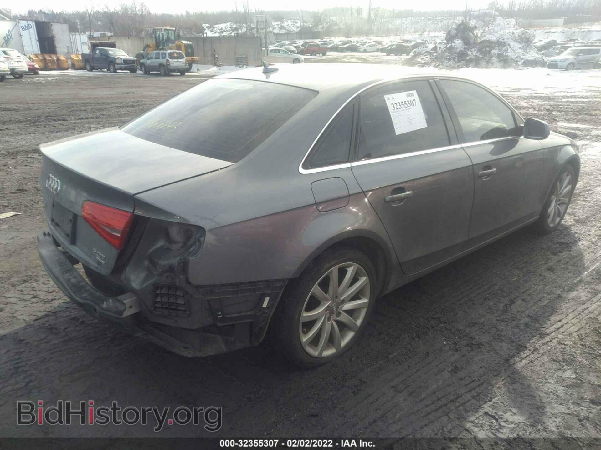 2013 AUDI A4 - VIN: WAUFFAFL8DN006649 - Фото 4