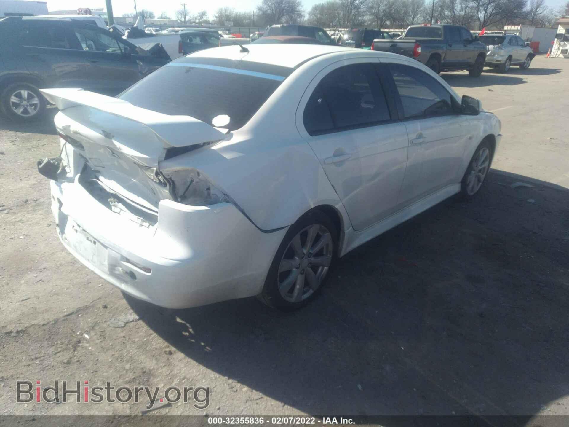 2012 MITSUBISHI LANCER - VIN: JA32U8FW8CU027885 - Фото 4