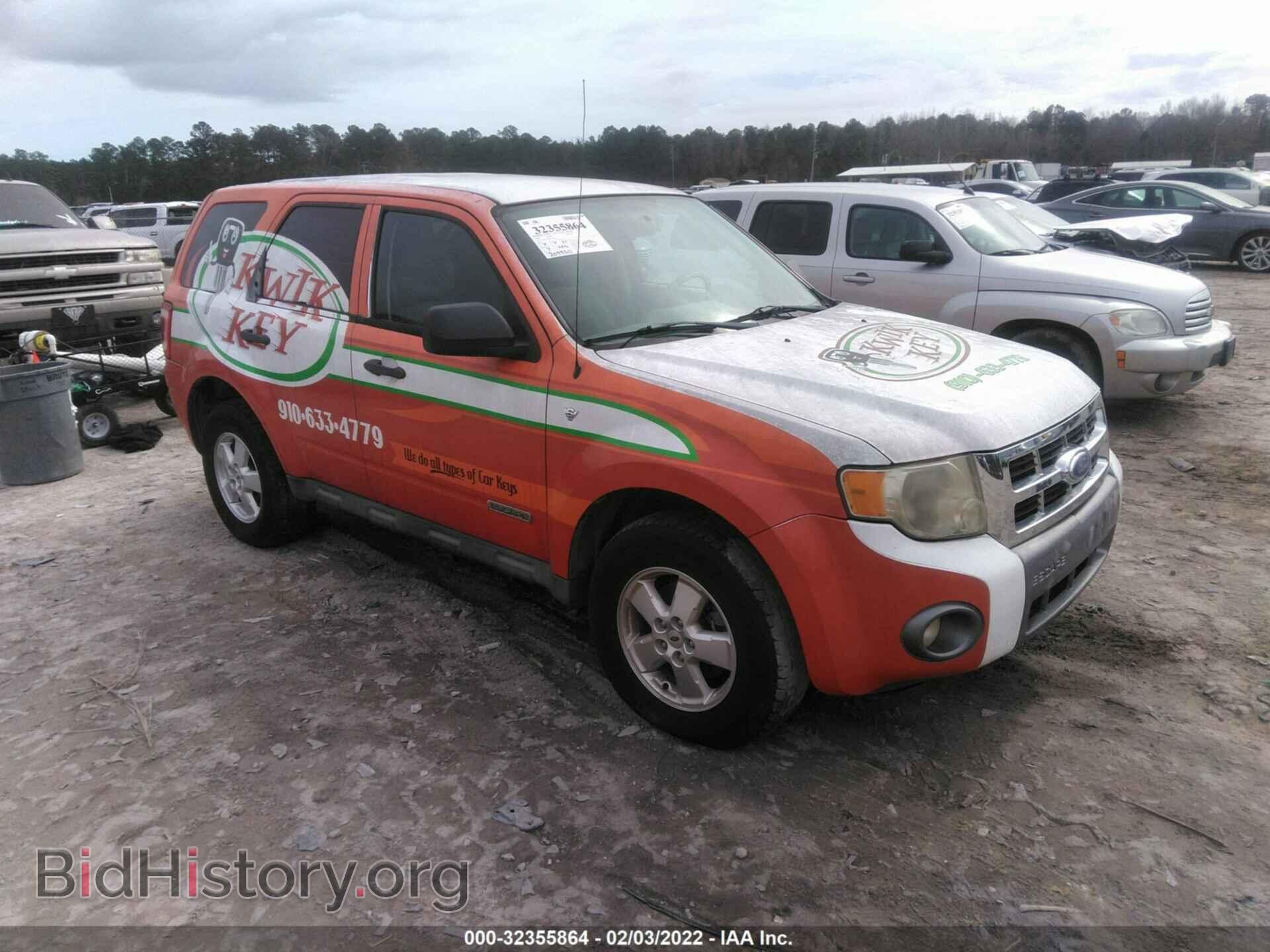 Фотография 1FMCU03188KA30185 - FORD ESCAPE 2008