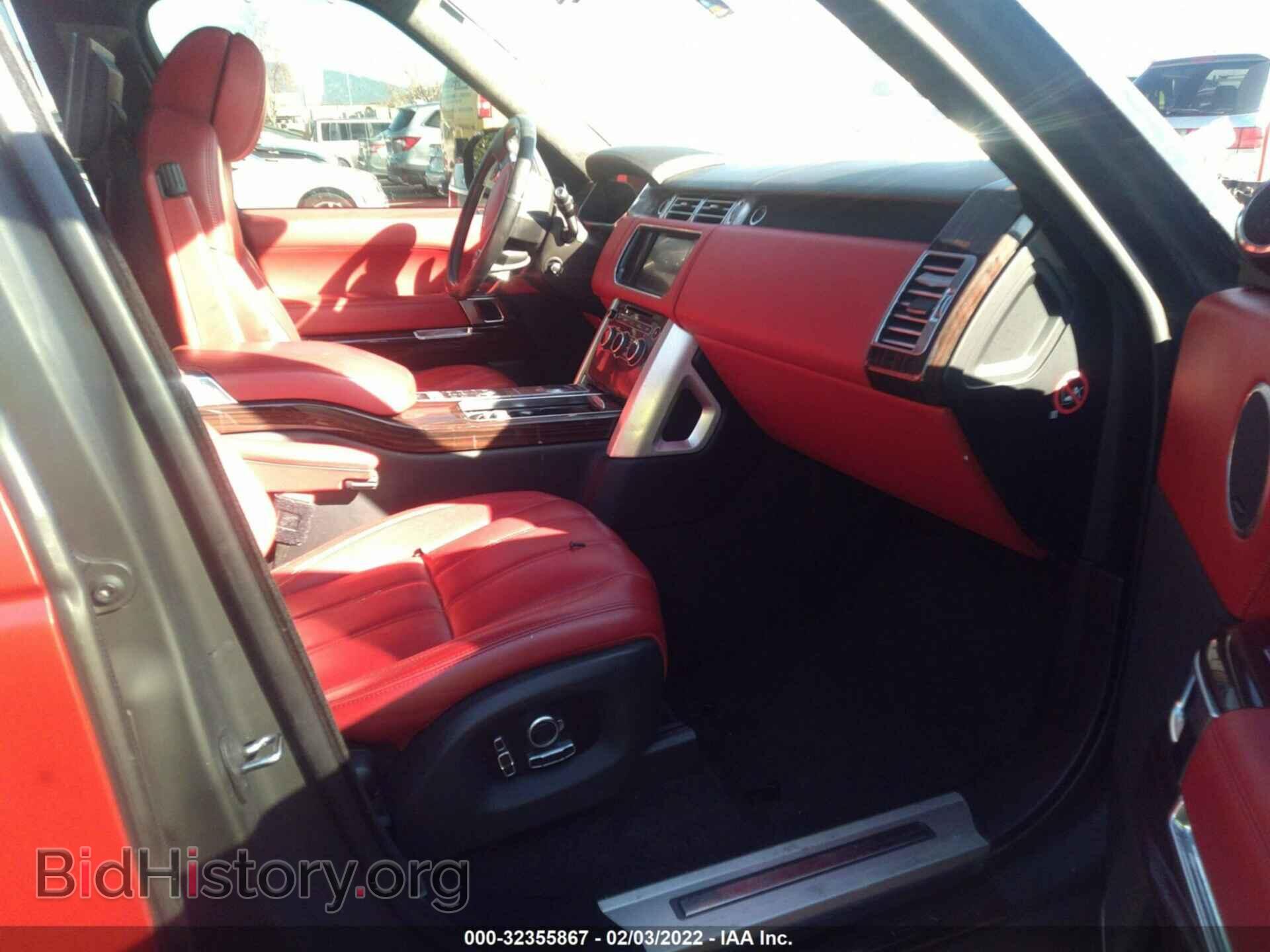 2016 LAND ROVER RANGE ROVER - VIN: SALGV3EF3GA277155 - Фото 5