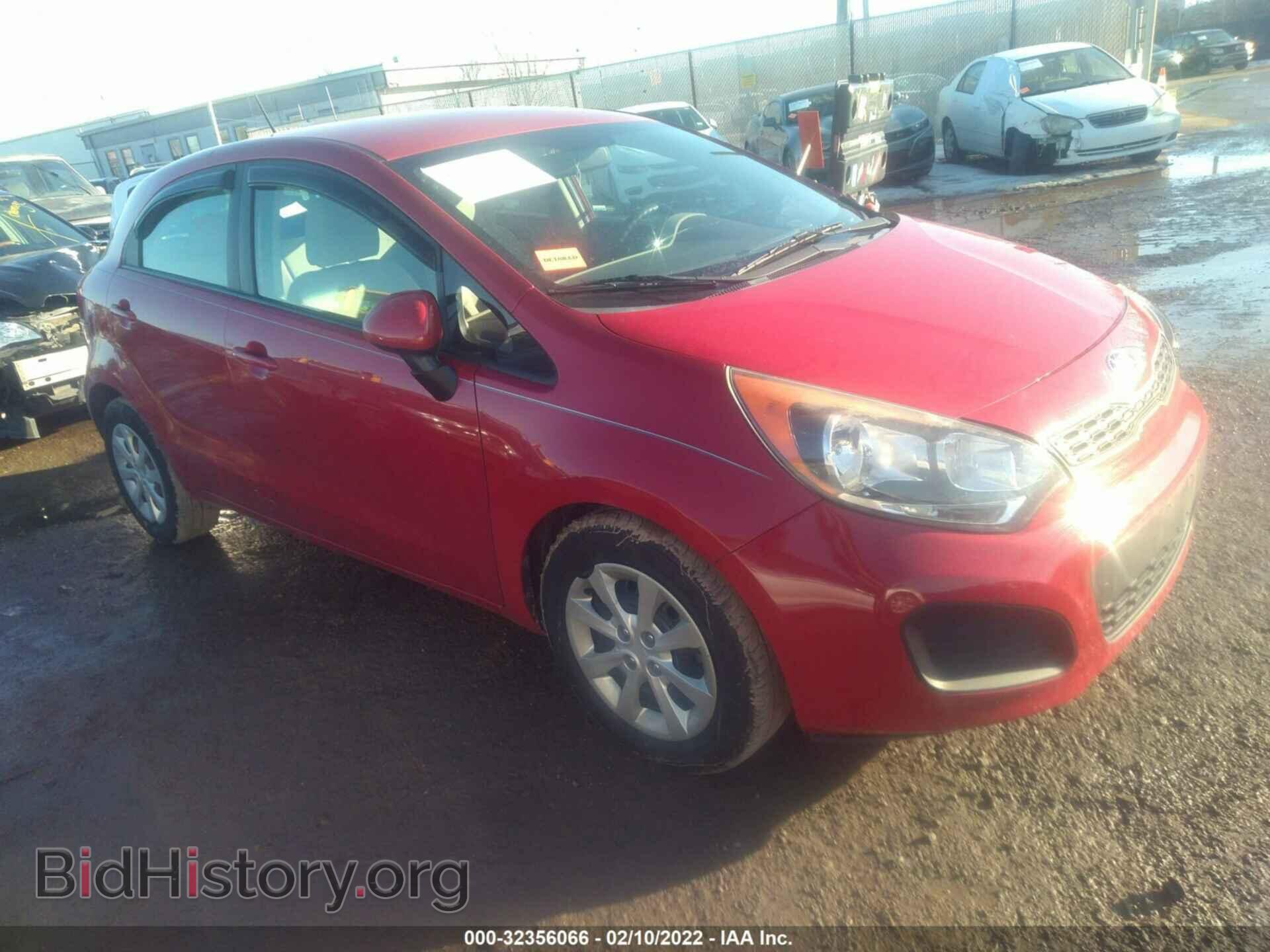 Фотография KNADM5A37D6288742 - KIA RIO 2013