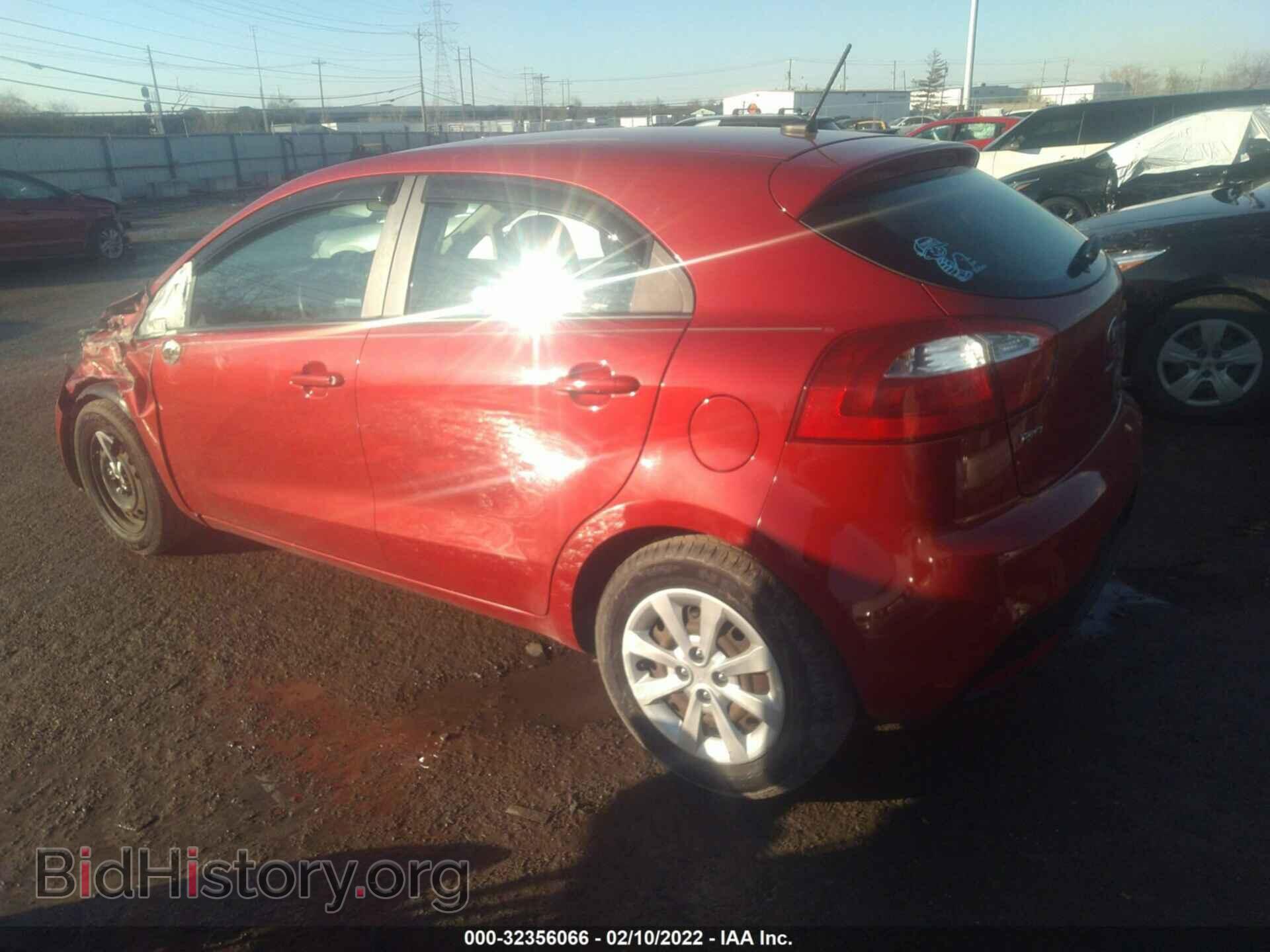 2013 KIA RIO - VIN: KNADM5A37D6288742 - Фото 3