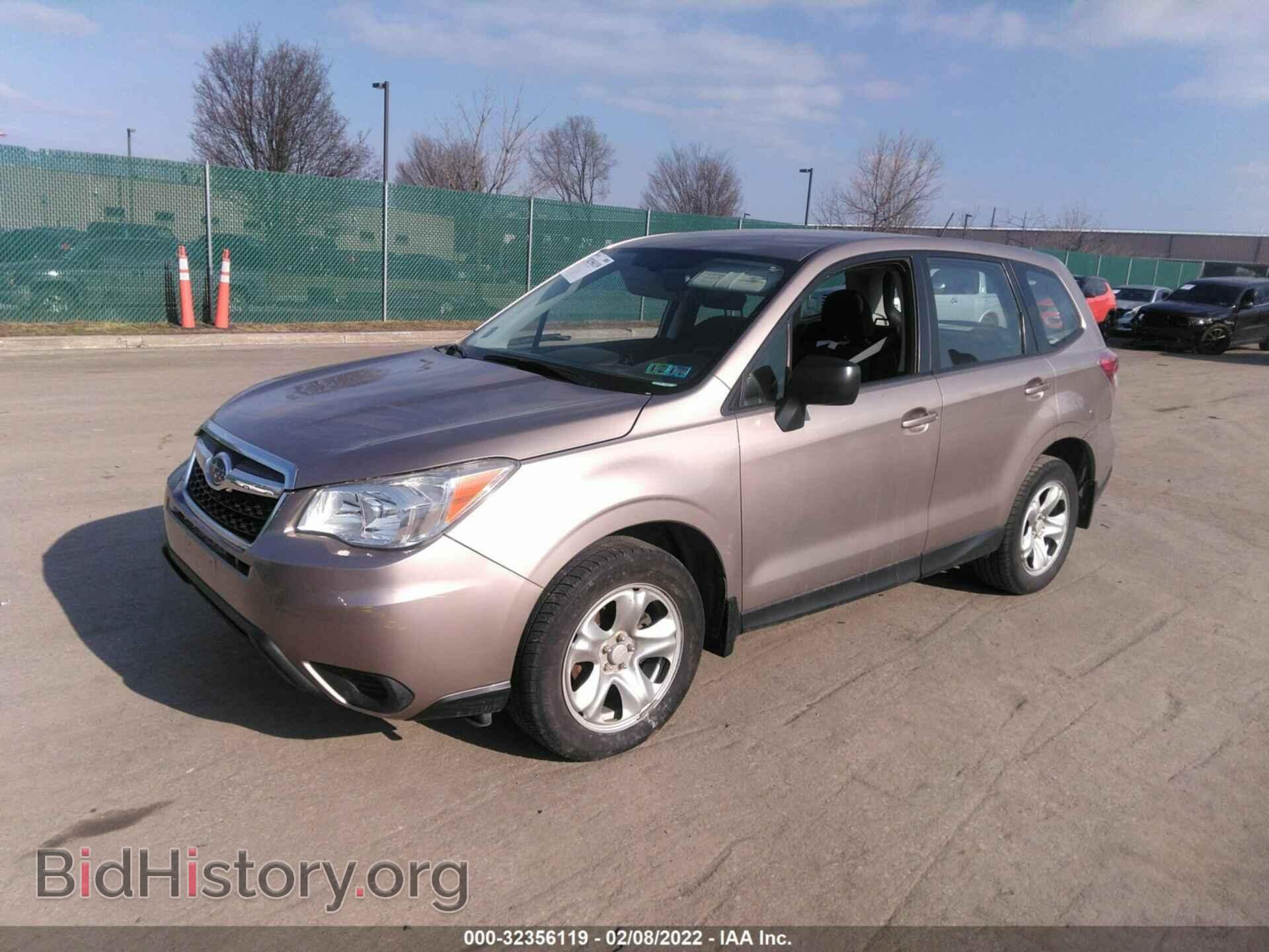 2014 SUBARU FORESTER - VIN: JF2SJAAC3EH412685 - Фото 2