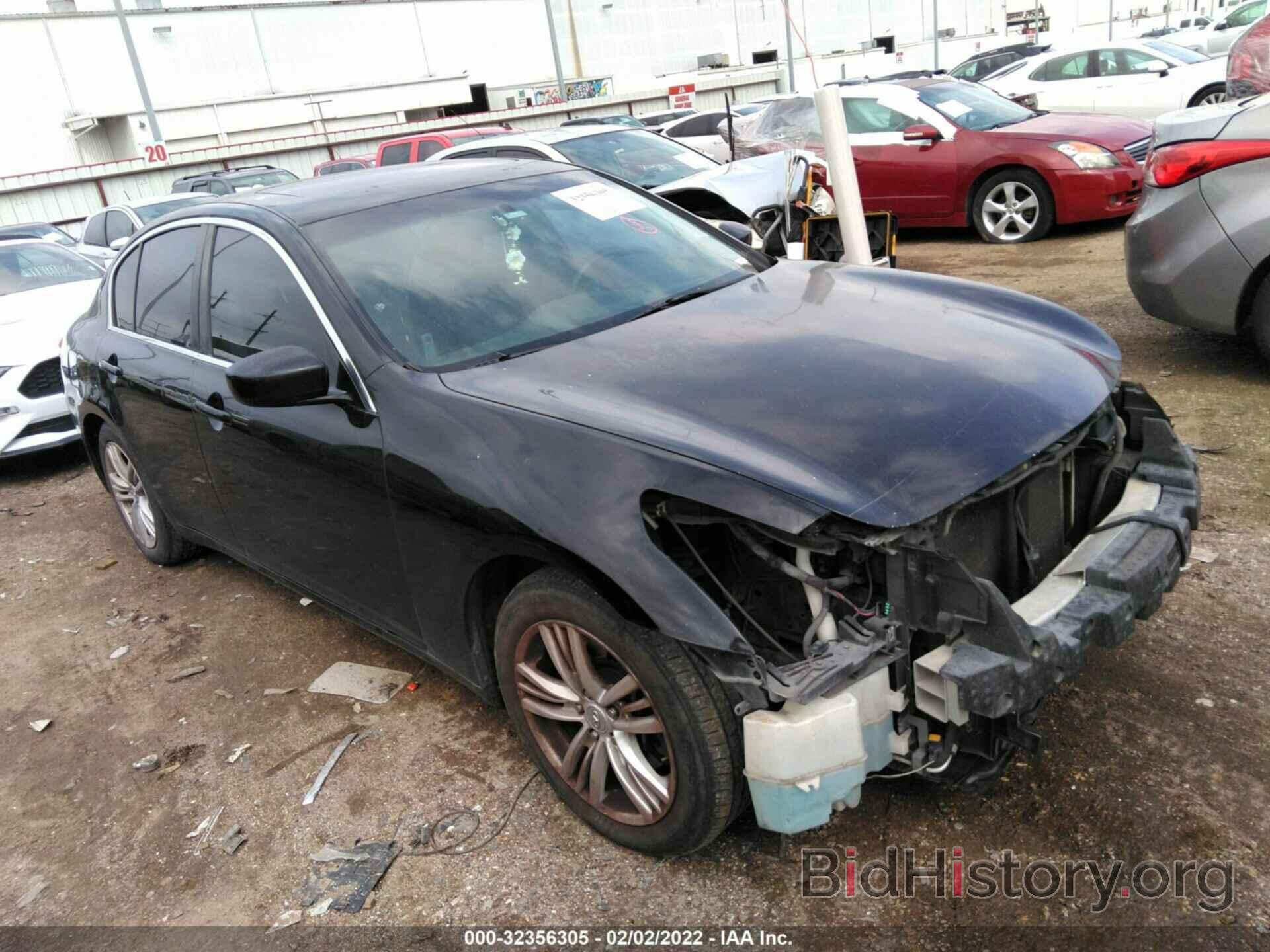 Фотография JN1CV6AP9CM933229 - INFINITI G37 SEDAN 2012