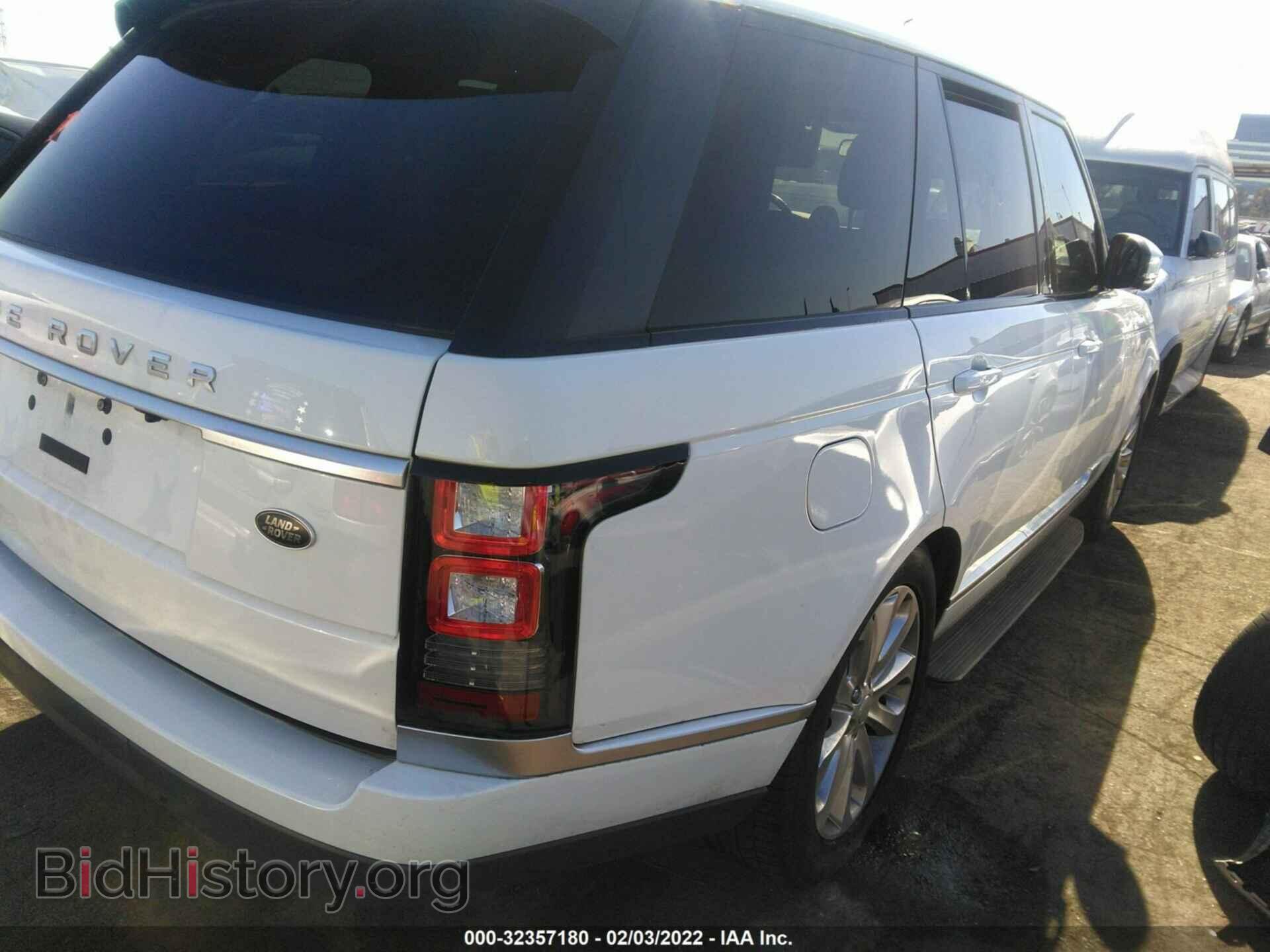 2016 LAND ROVER RANGE ROVER - VIN: SALGS2KF8GA258351 - Фото 4