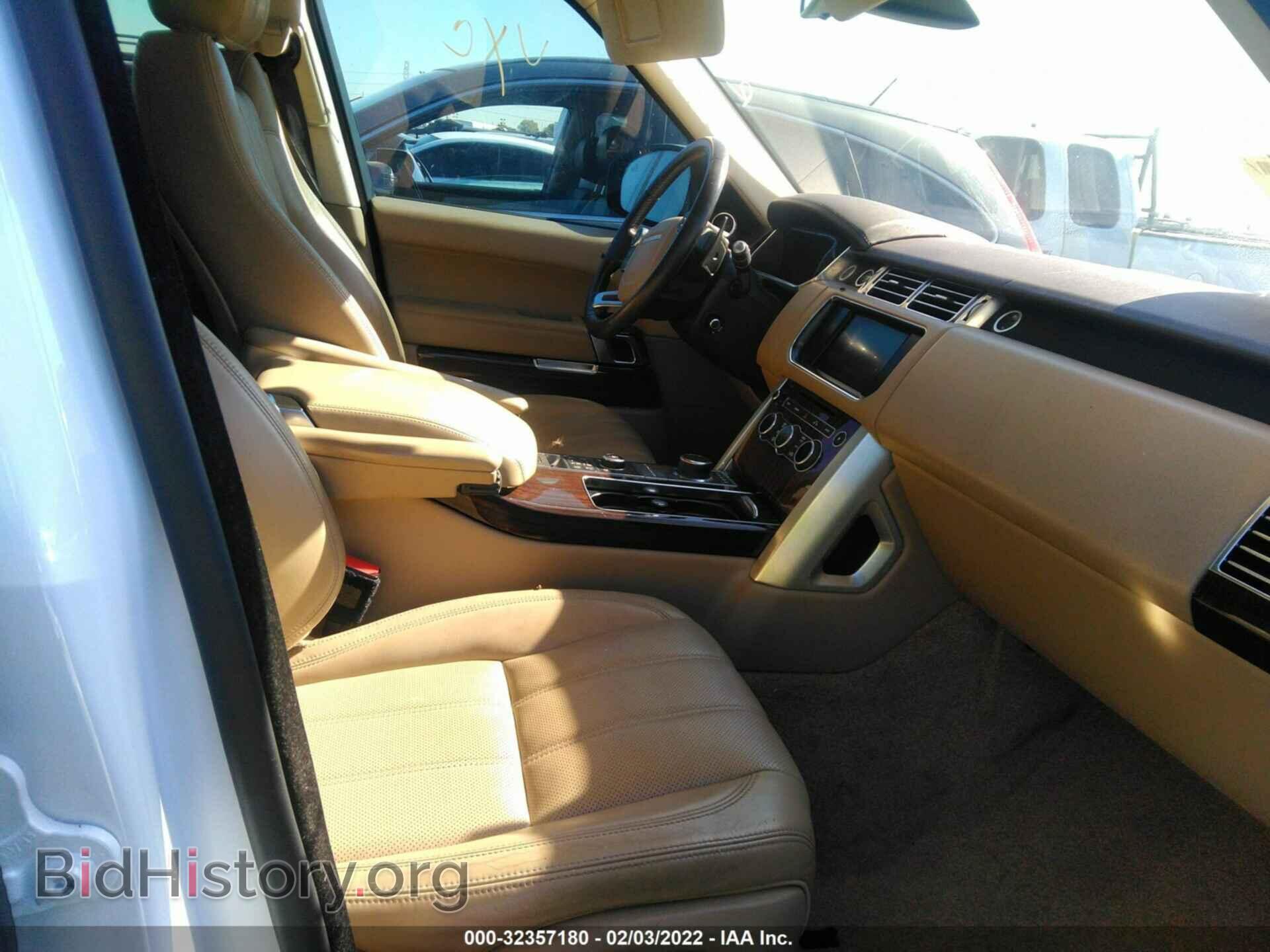 2016 LAND ROVER RANGE ROVER - VIN: SALGS2KF8GA258351 - Фото 5