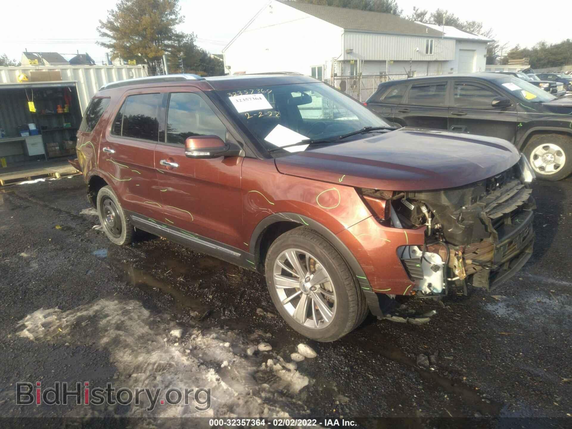 Фотография 1FM5K8F84JGB67008 - FORD EXPLORER 2018