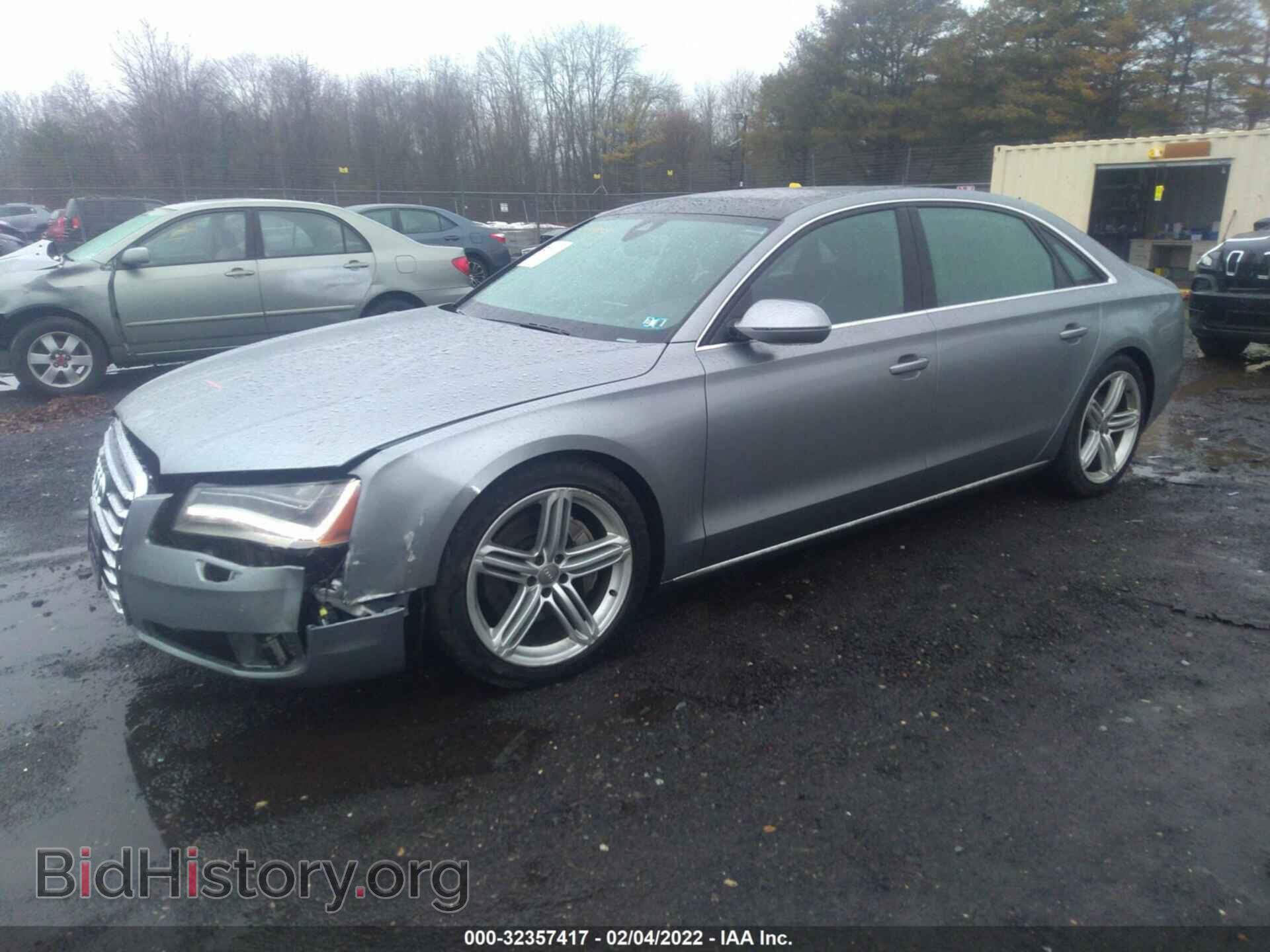 2013 AUDI A8 L - VIN: WAURGAFD9DN014519 - Фото 2