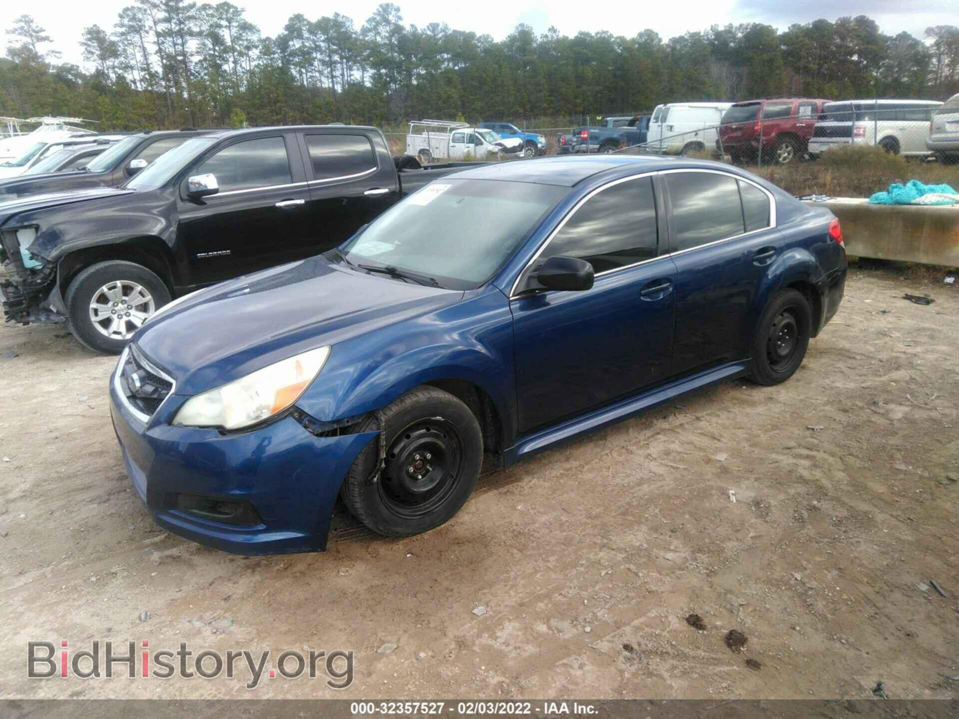 2010 SUBARU LEGACY - VIN: 4S3BMBA60A3243237 - Фото 2