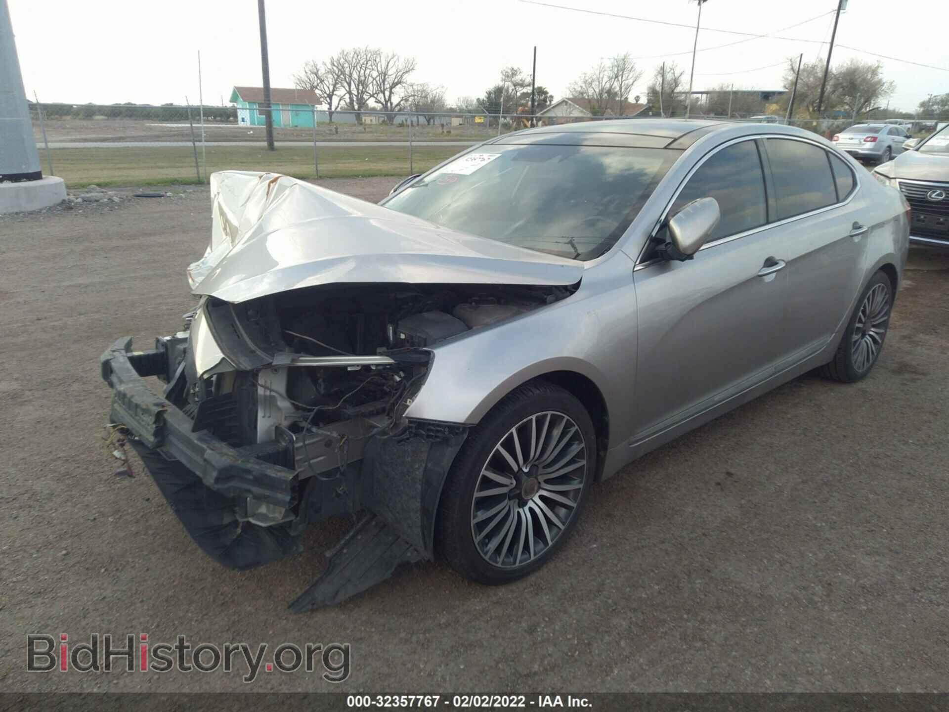 2014 KIA CADENZA - VIN: KNALN4D76E5136802 - Фото 2