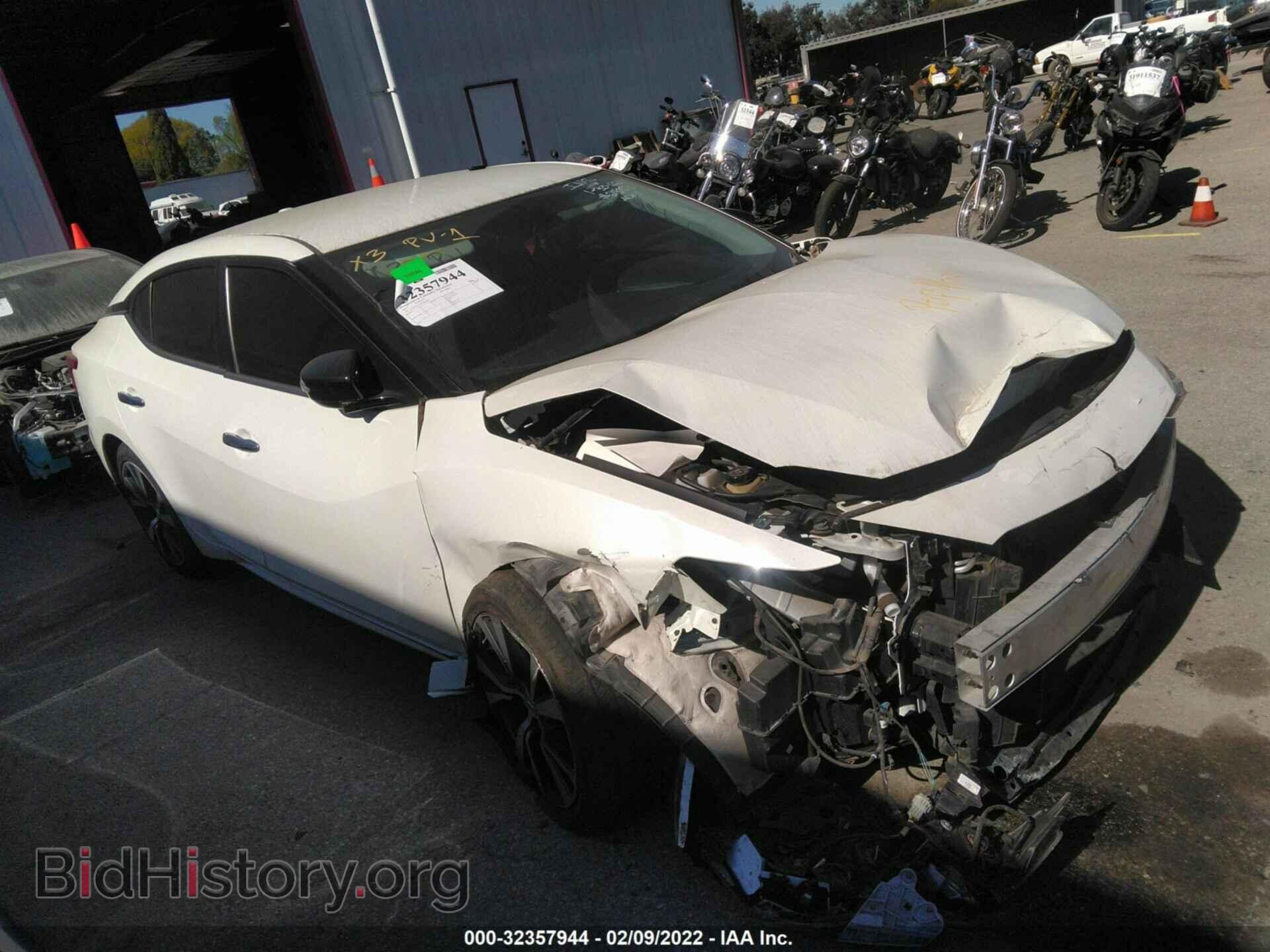 Фотография 1N4AA6AP3HC398580 - NISSAN MAXIMA 2017