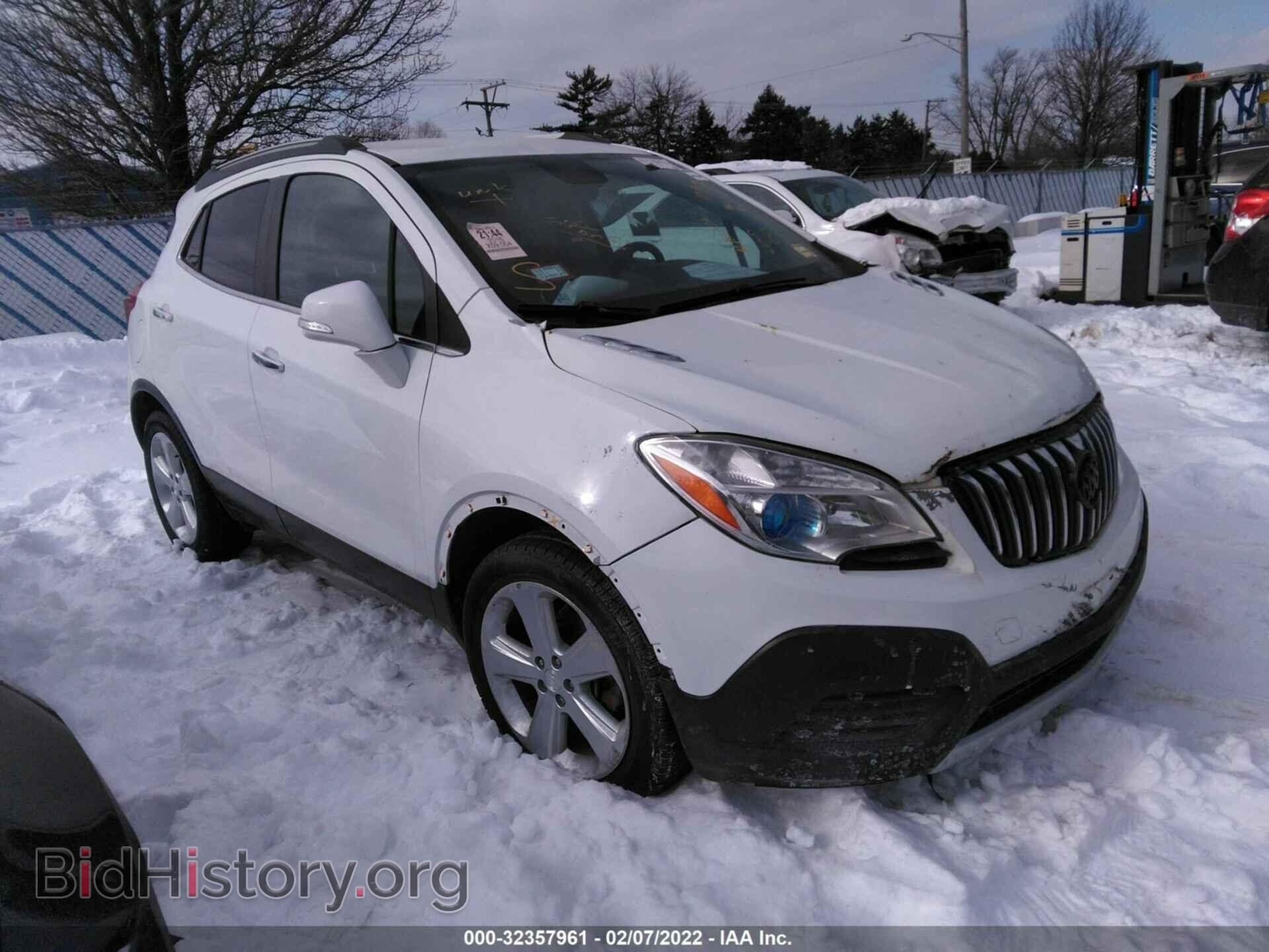 Фотография KL4CJASB3GB640503 - BUICK ENCORE 2016