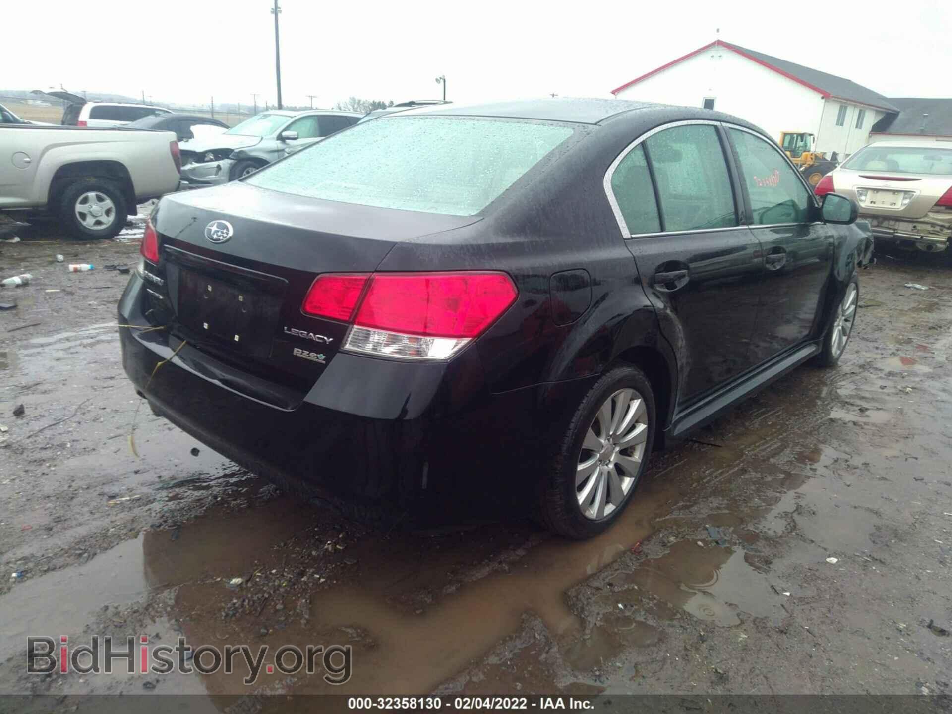 2010 SUBARU LEGACY - VIN: 4S3BMBK62A3240600 - Фото 4