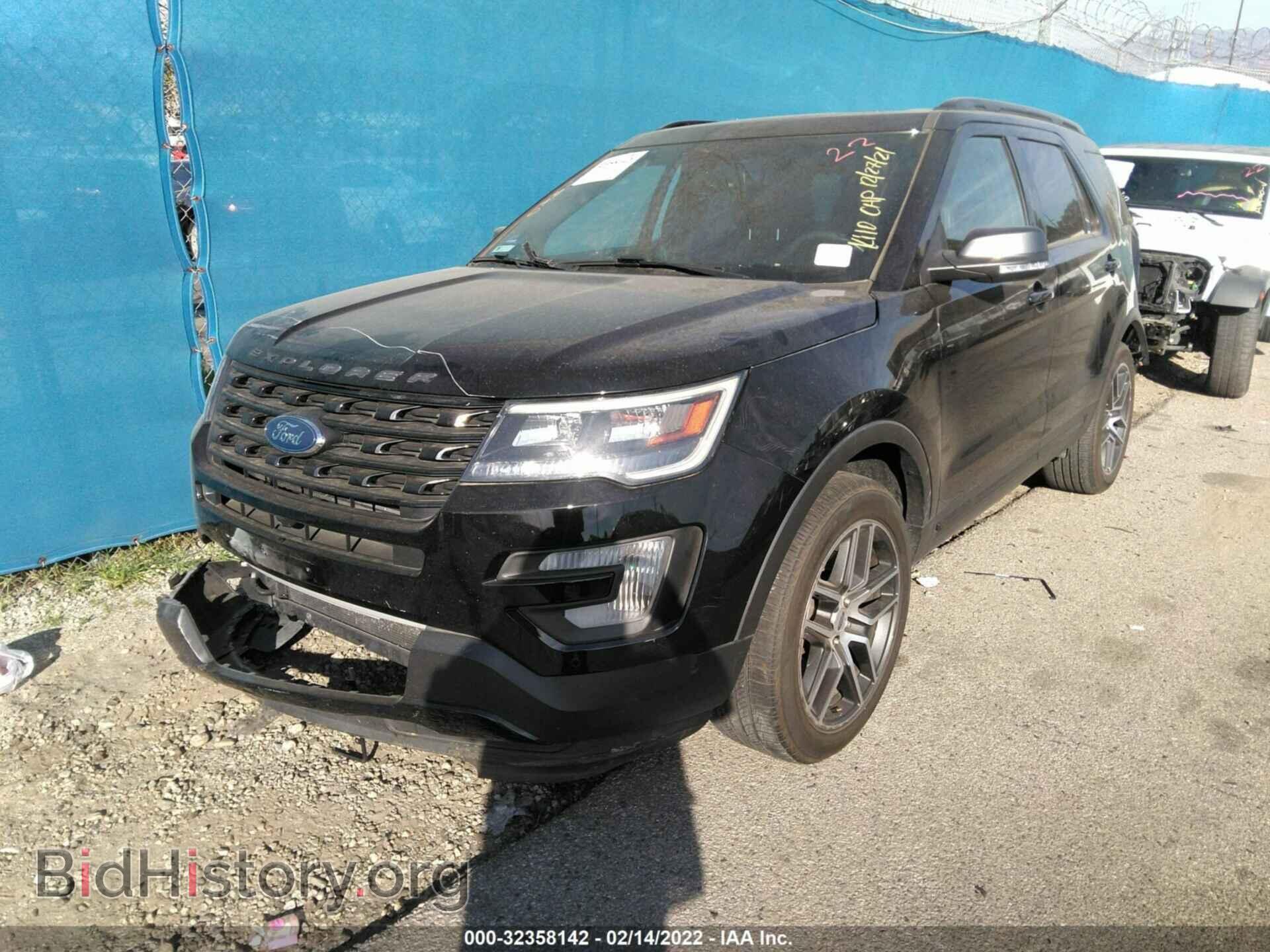 2016 FORD EXPLORER - VIN: 1FM5K8GT6GGA70808 - Фото 2