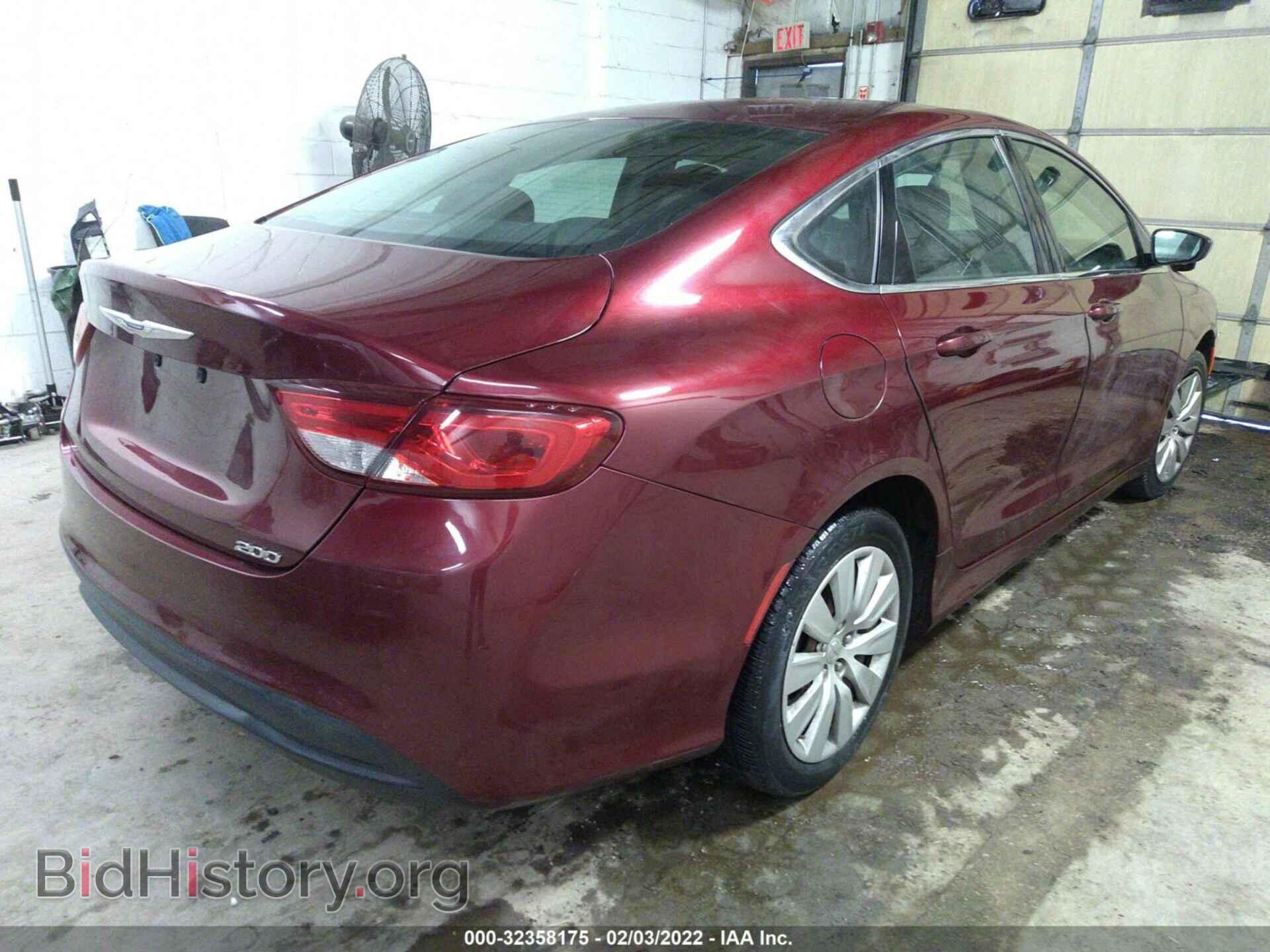 2016 CHRYSLER 200 - VIN: 1C3CCCFB5GN100501 - Photo 4