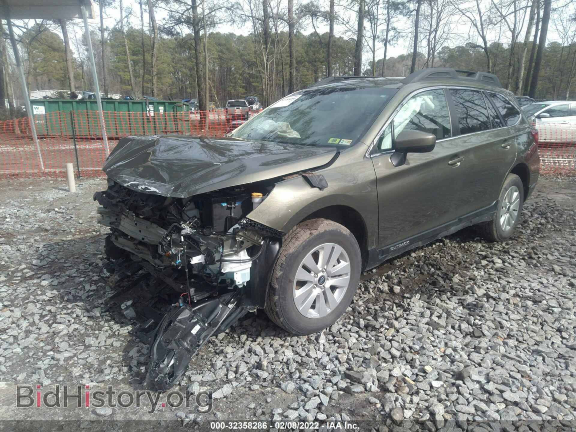 2019 SUBARU OUTBACK - VIN: 4S4BSAFC4K3322373 - Фото 2