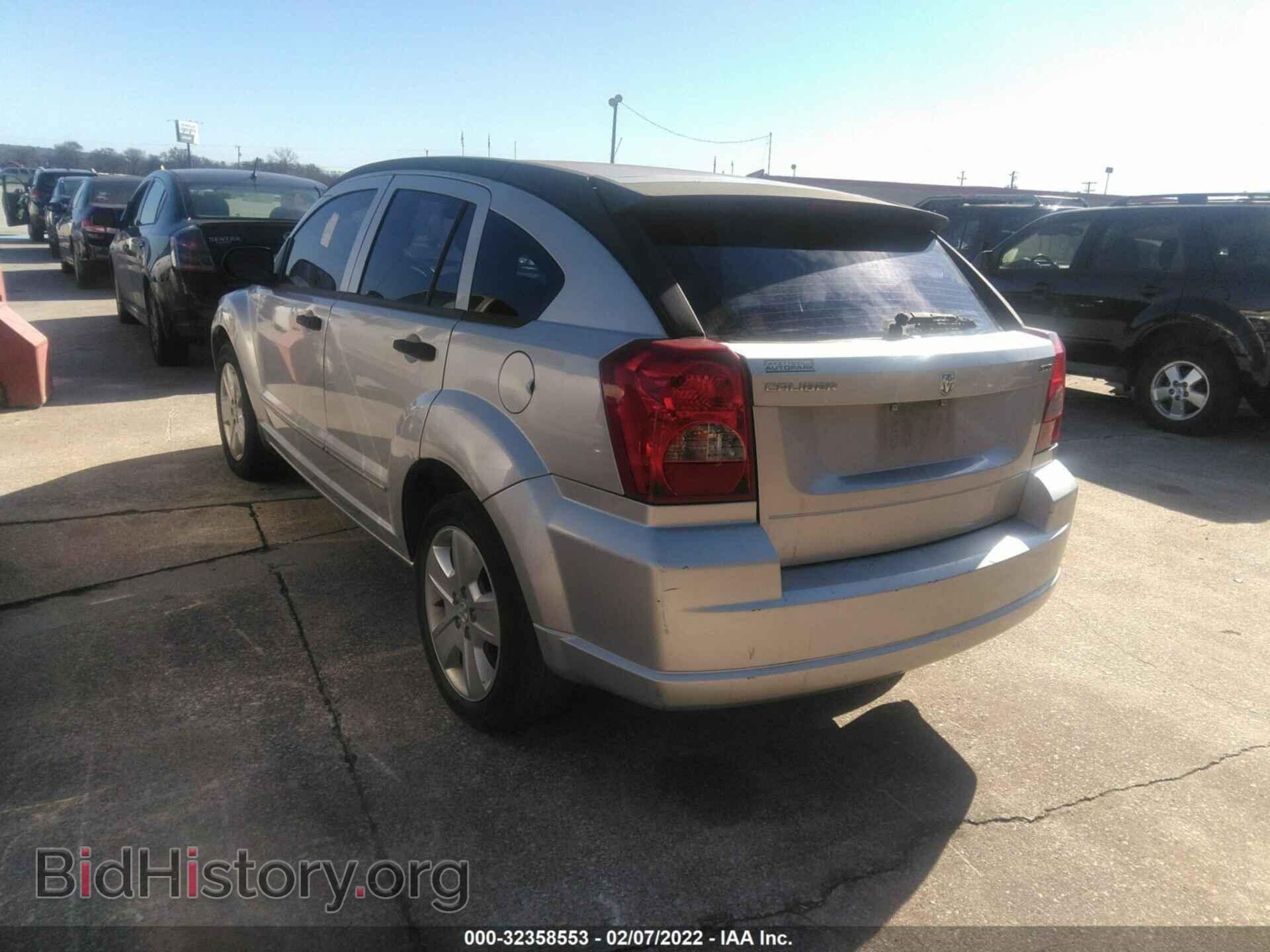2007 DODGE CALIBER - VIN: 1B3HB48B77D114527 - Фото 3