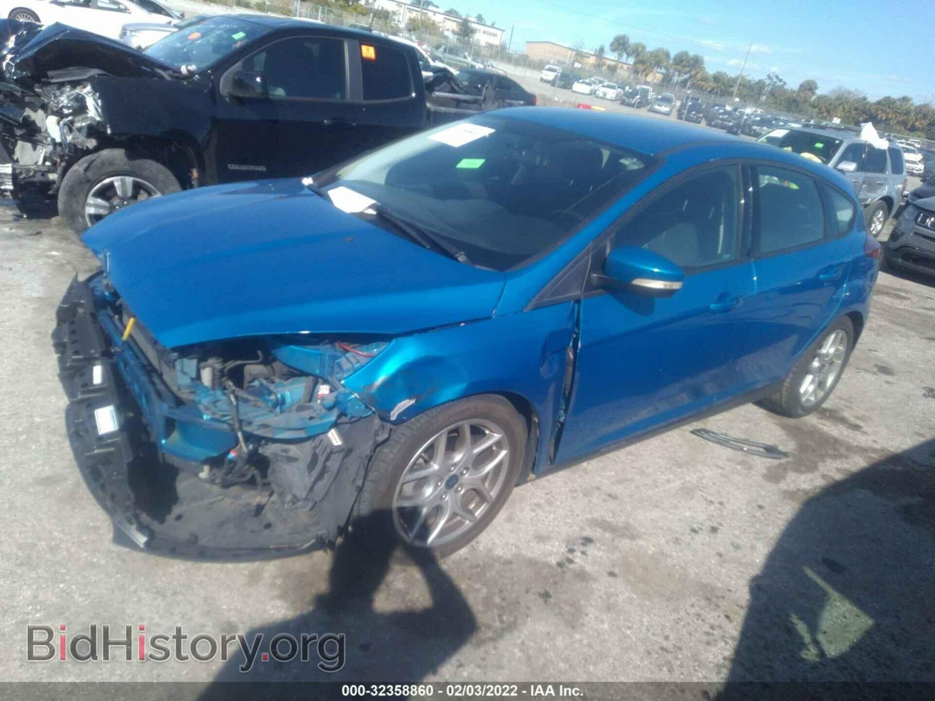 2015 FORD FOCUS - VIN: 1FADP3K22FL326361 - Фото 2