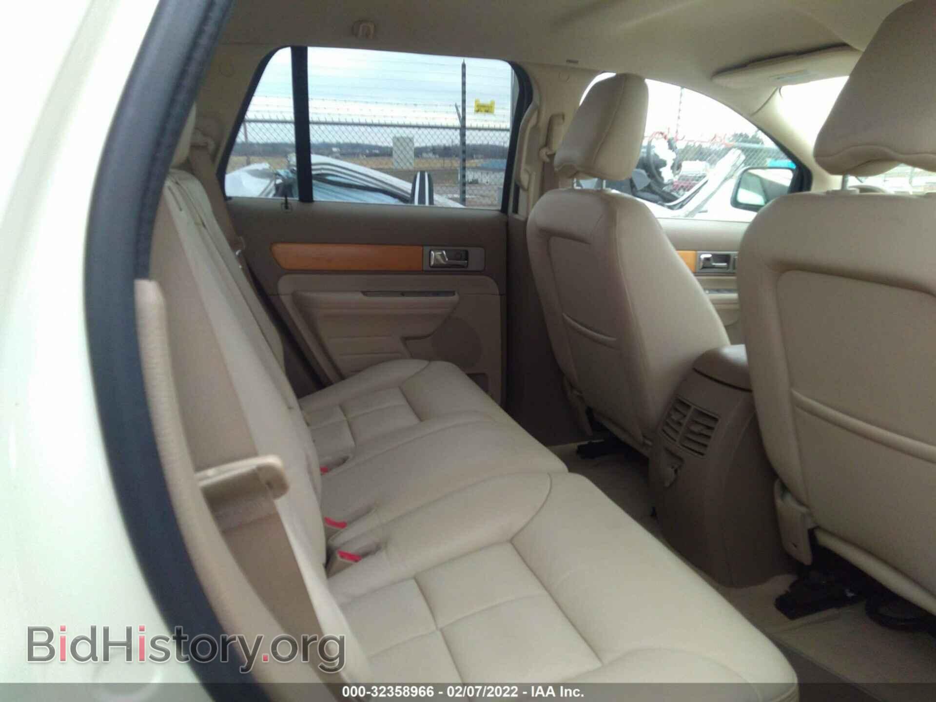 2007 LINCOLN MKX - VIN: 2LMDU68C77BJ26663 - Фото 8