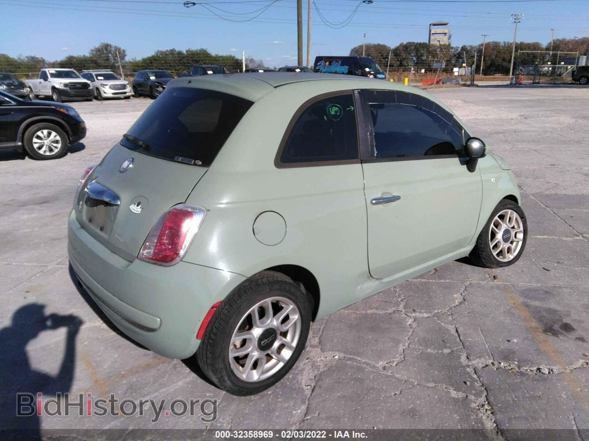 2012 FIAT 500 - VIN: 3C3CFFAR2CT299076 - Photo 4