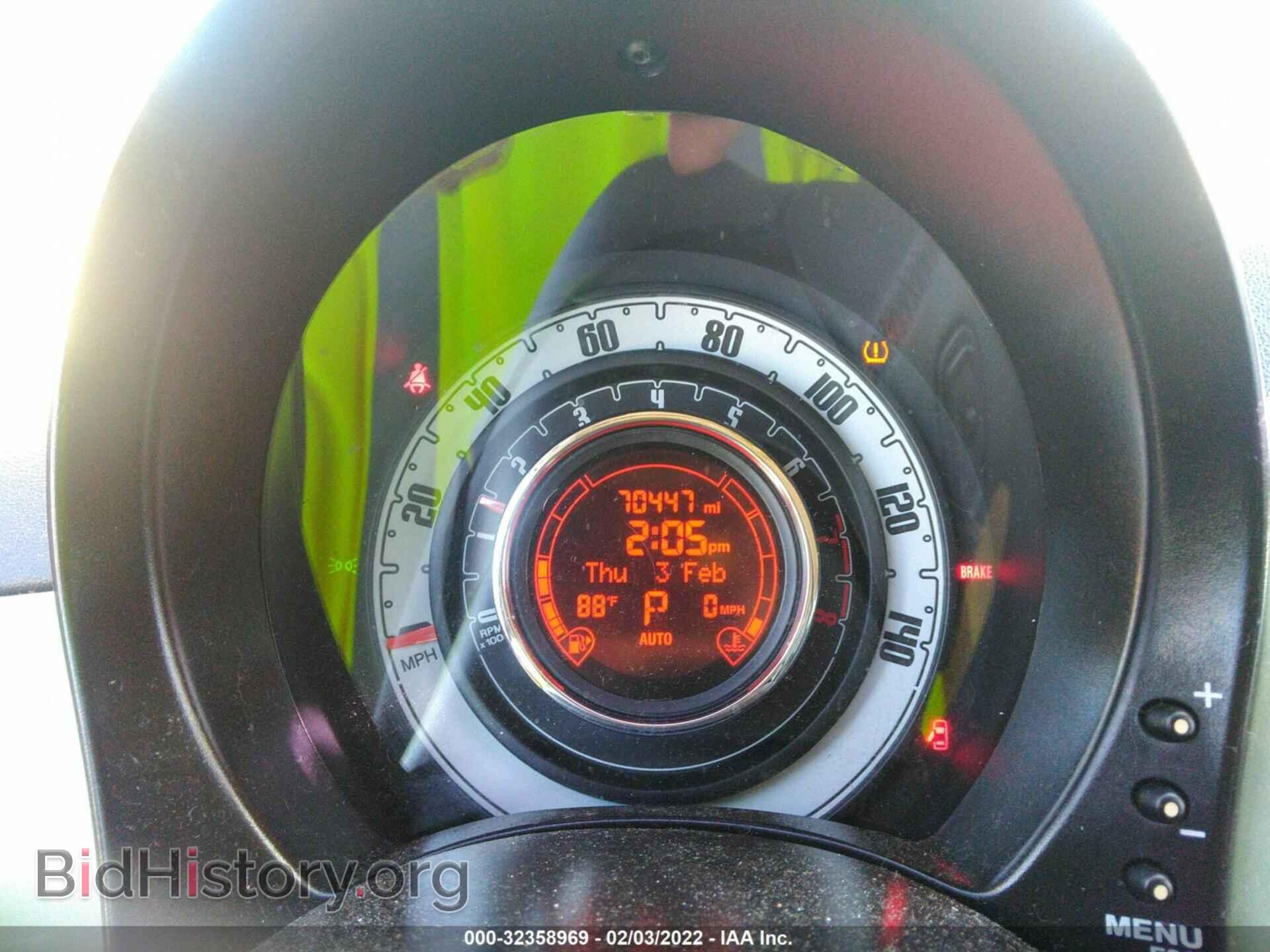 2012 FIAT 500 - VIN: 3C3CFFAR2CT299076 - Photo 7