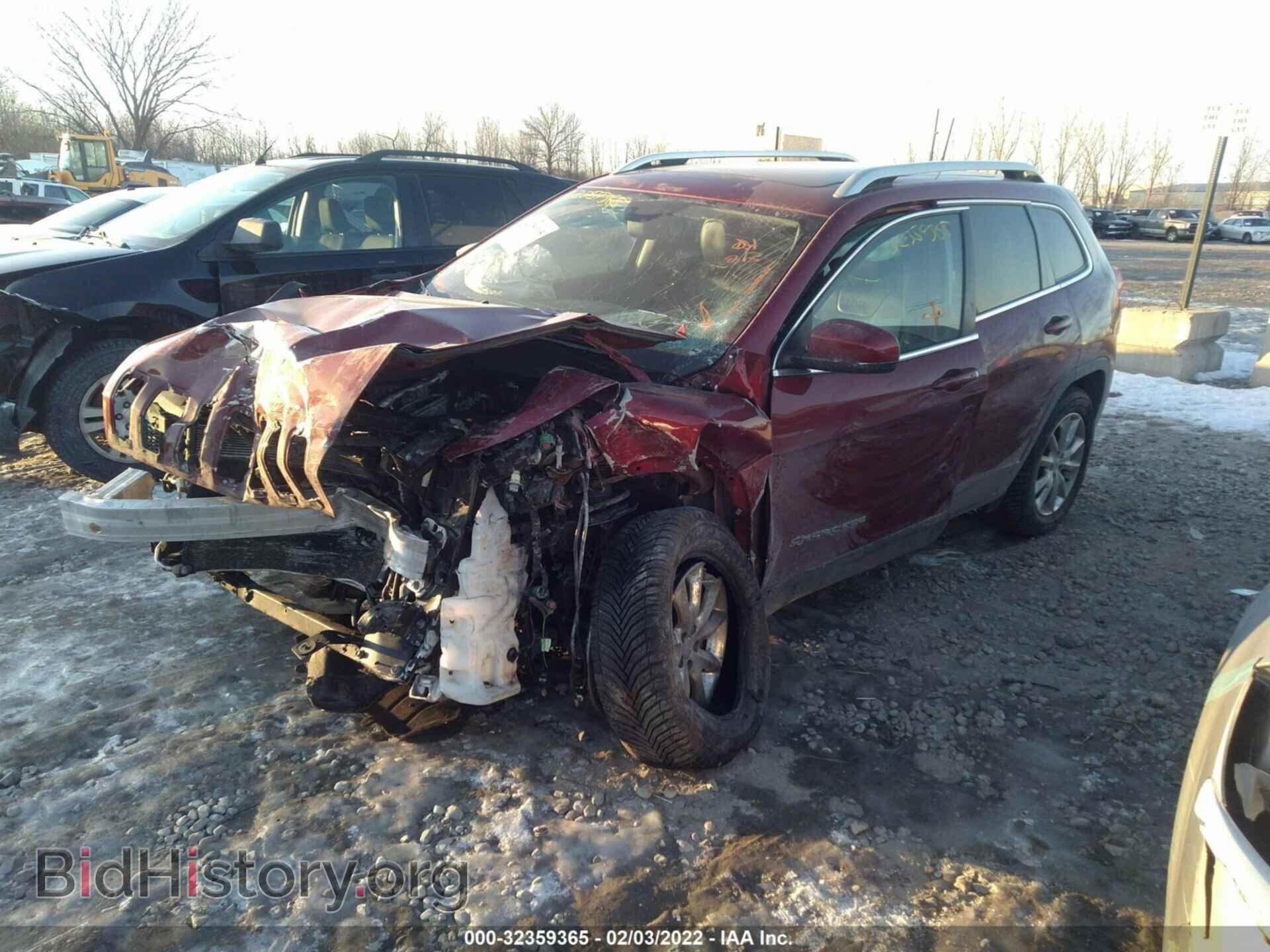 2016 JEEP CHEROKEE - VIN: 1C4PJMDS3GW133079 - Фото 2