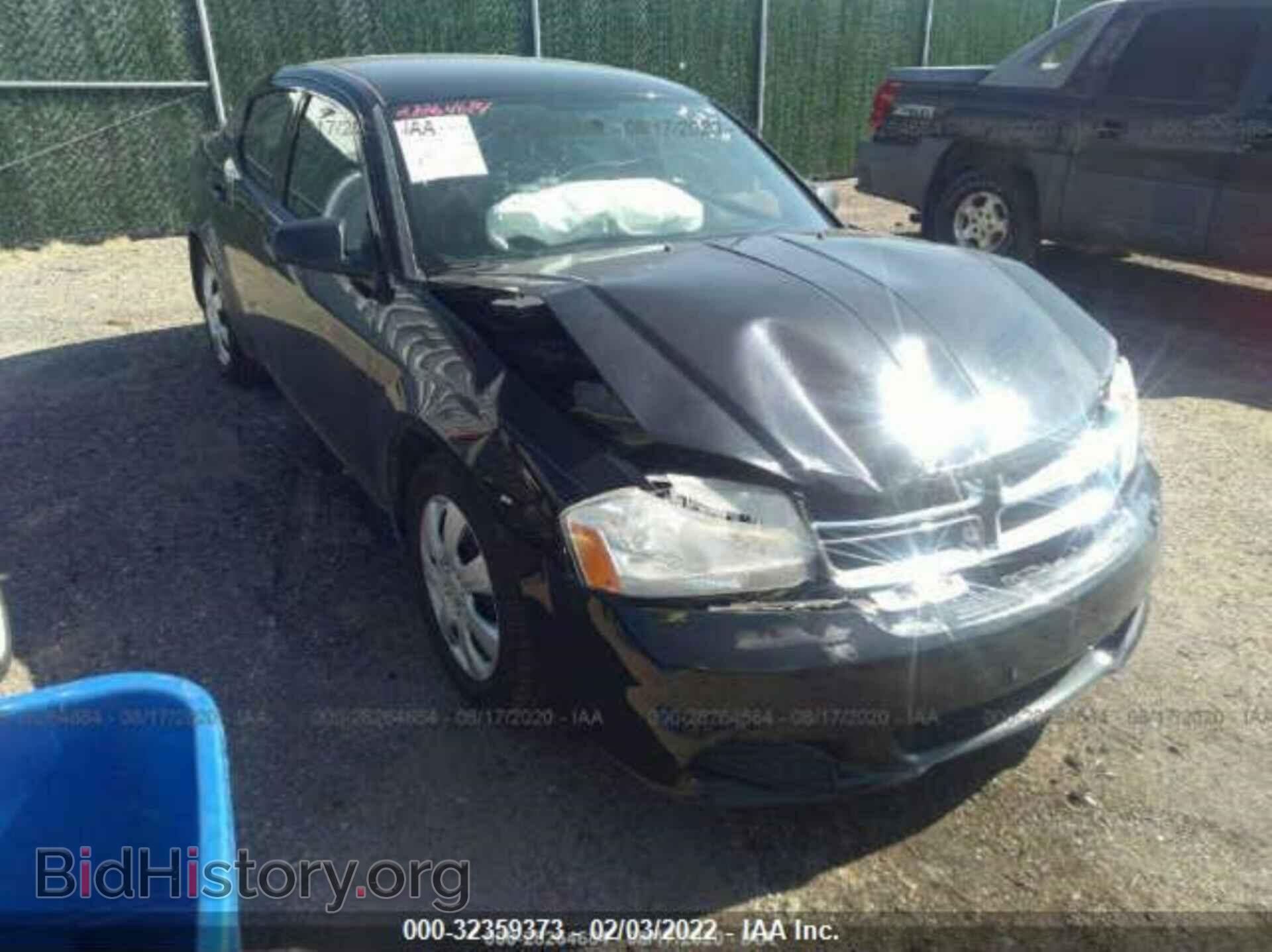 Photo 1C3CDZAB3EN132822 - DODGE AVENGER 2014