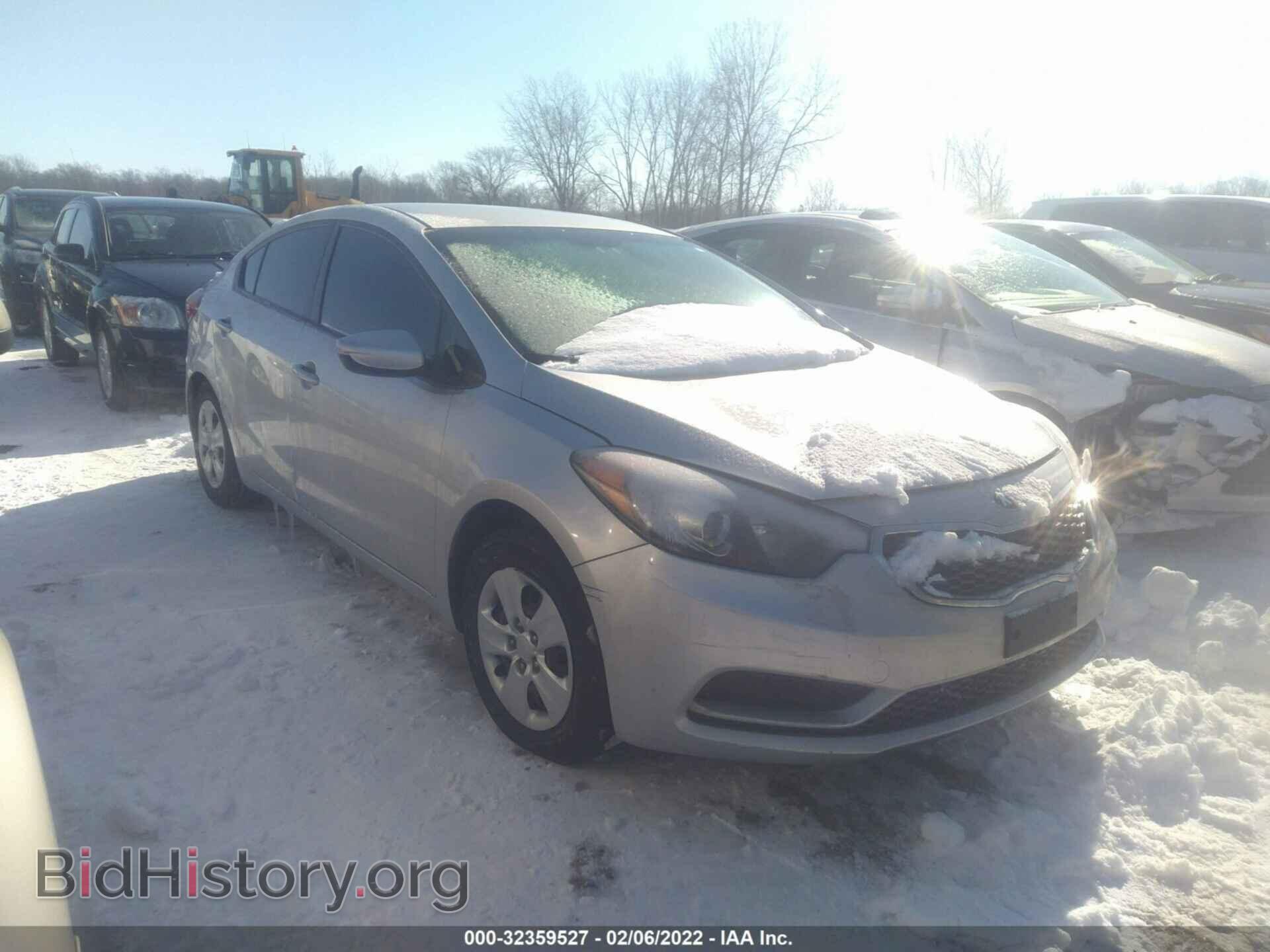 Photo KNAFK4A63G5515681 - KIA FORTE 2016