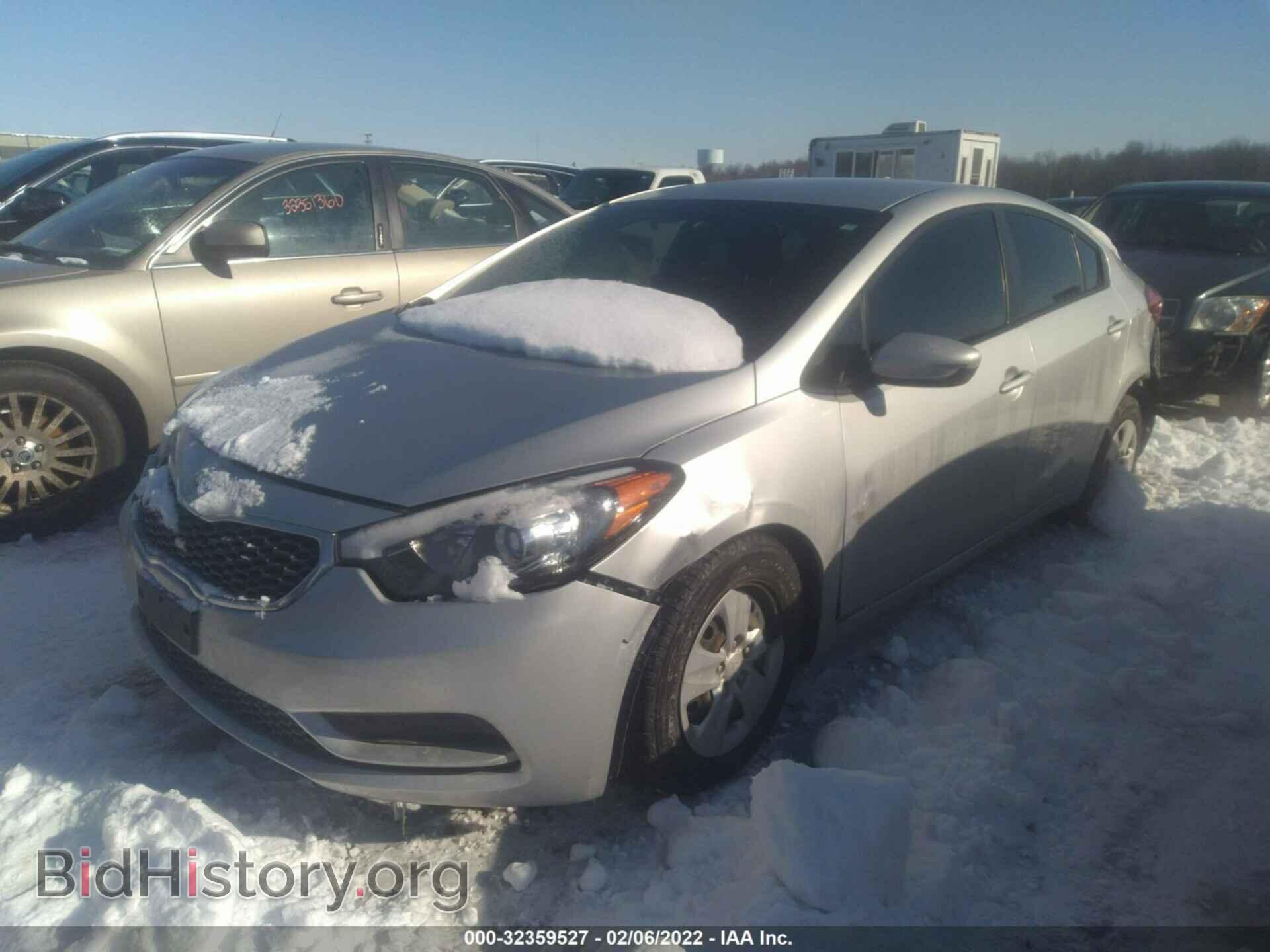 2016 KIA FORTE - VIN: KNAFK4A63G5515681 - Фото 2