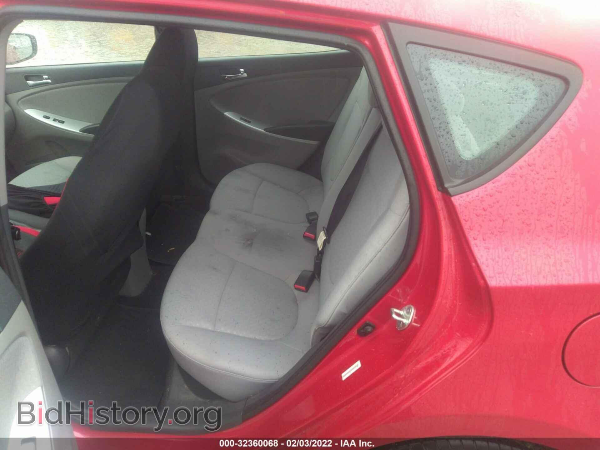 2013 HYUNDAI ACCENT - VIN: KMHCU5AE7DU061848 - Фото 8