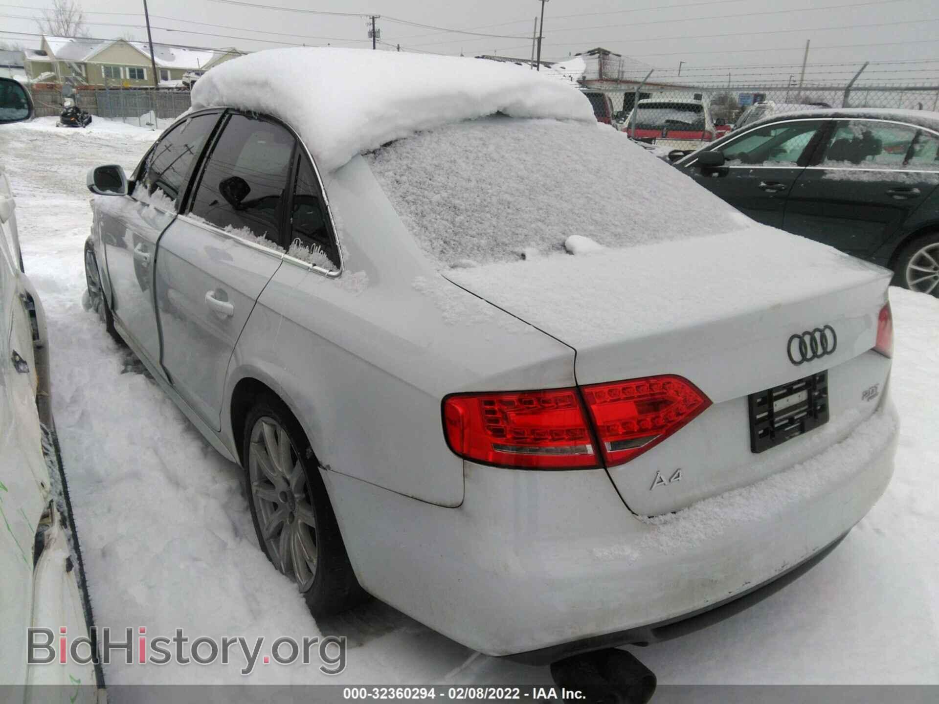 2012 AUDI A4 - VIN: WAUFFAFL5CA120257 - Фото 2
