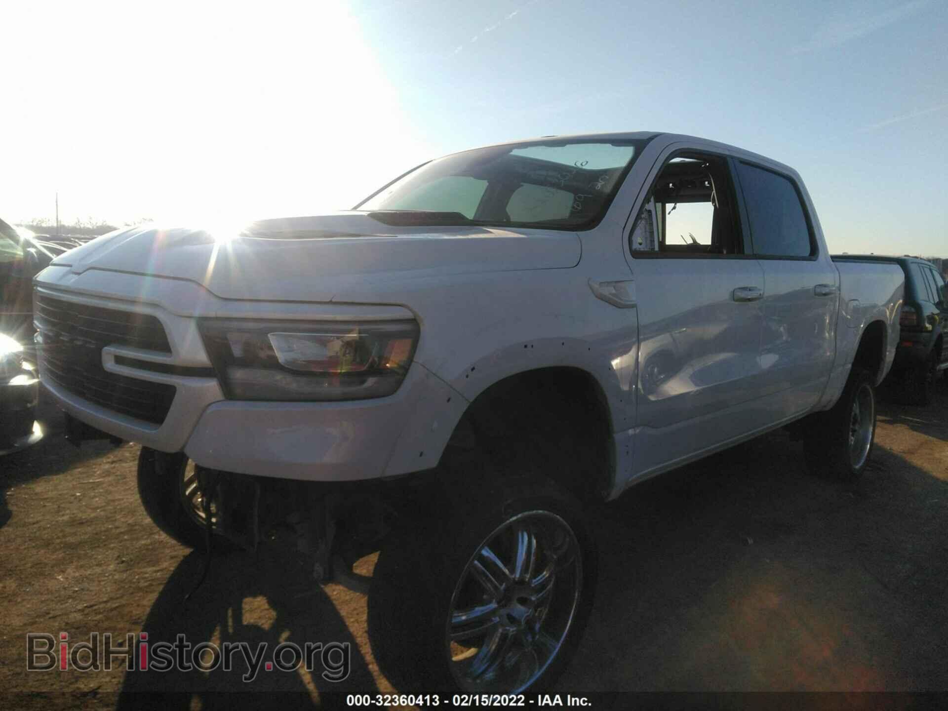 2019 RAM 1500 - VIN: 1C6SRFJT1KN809580 - Фото 2