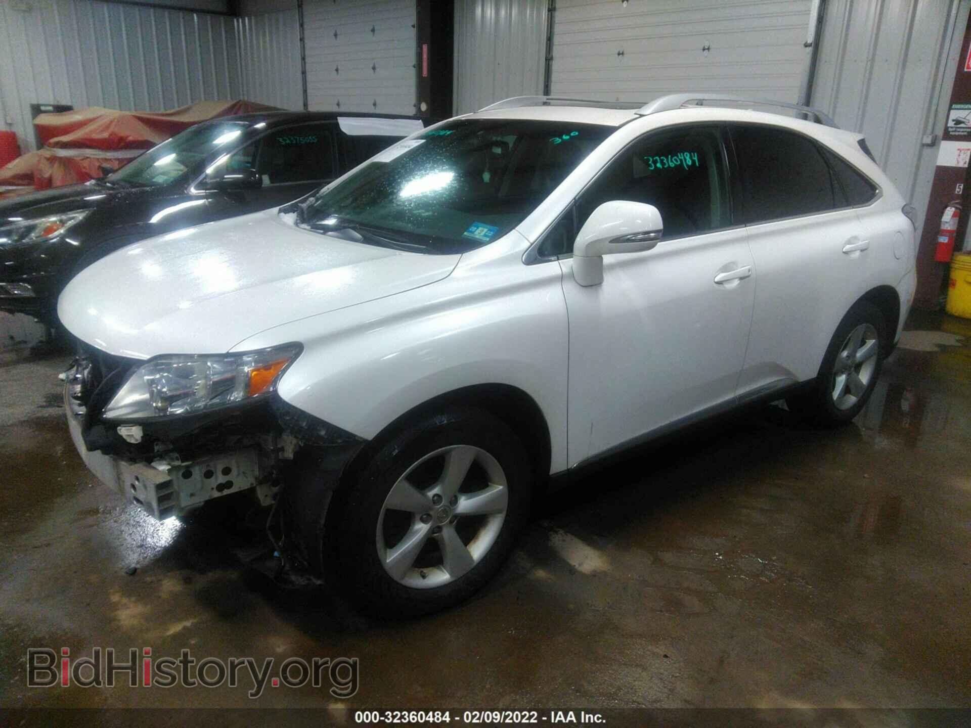 2011 LEXUS RX 350 - VIN: 2T2BK1BA0BC119542 - Фото 2